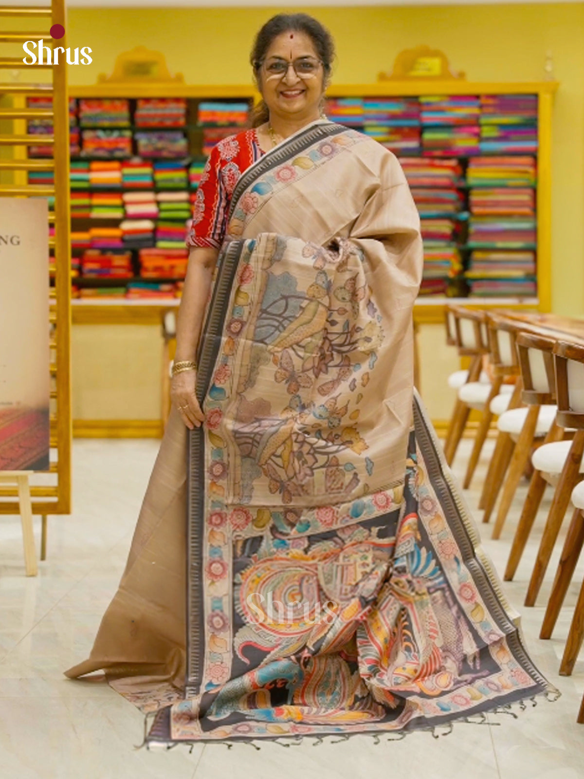 Chennur-Print Saree - EH31097