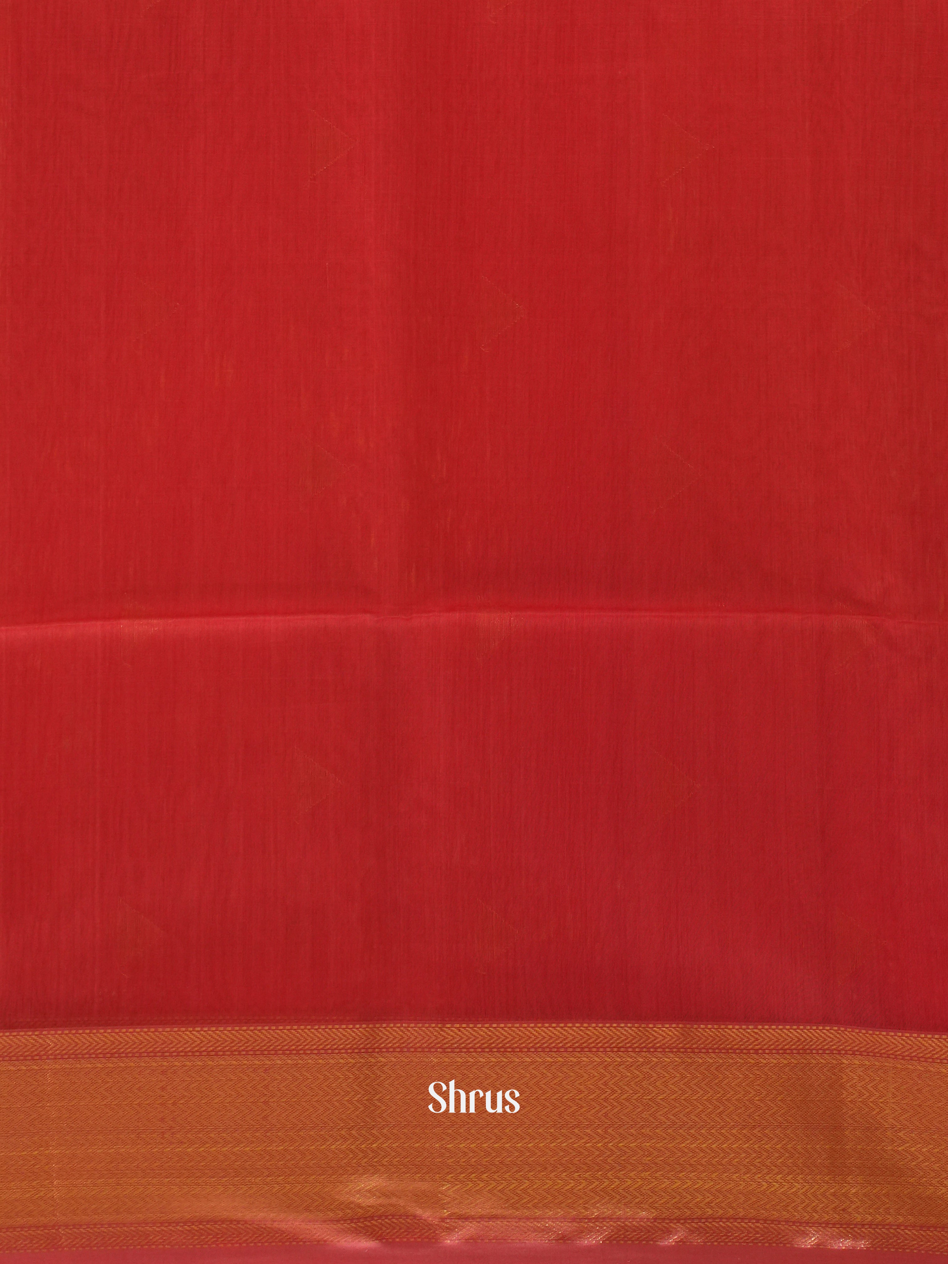 Pink(Single Tone)- Maheshwari silkcotton Saree - Shop on ShrusEternity.com