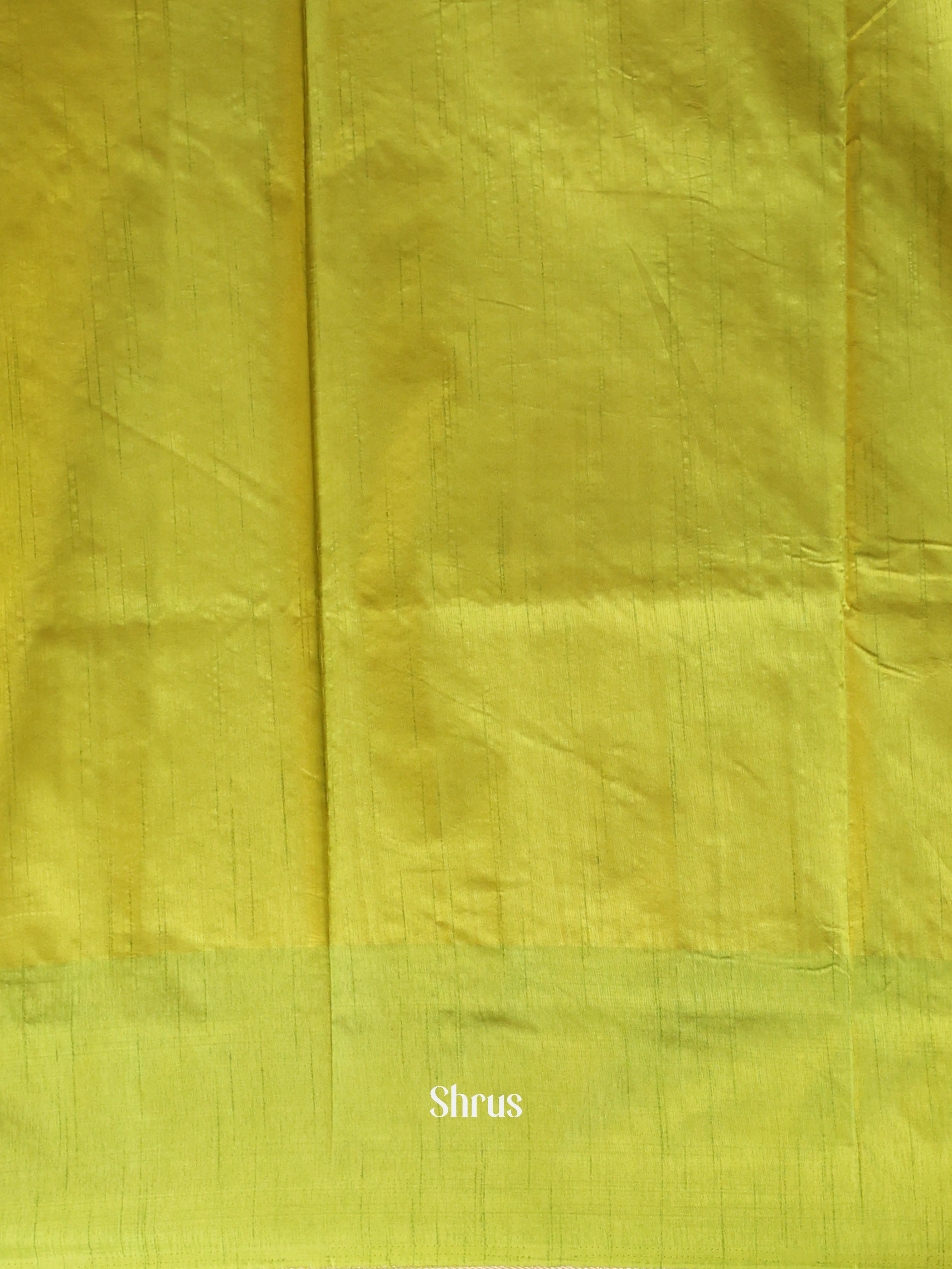 Green- Semi Banarasi Saree - Shop on Shrus.com