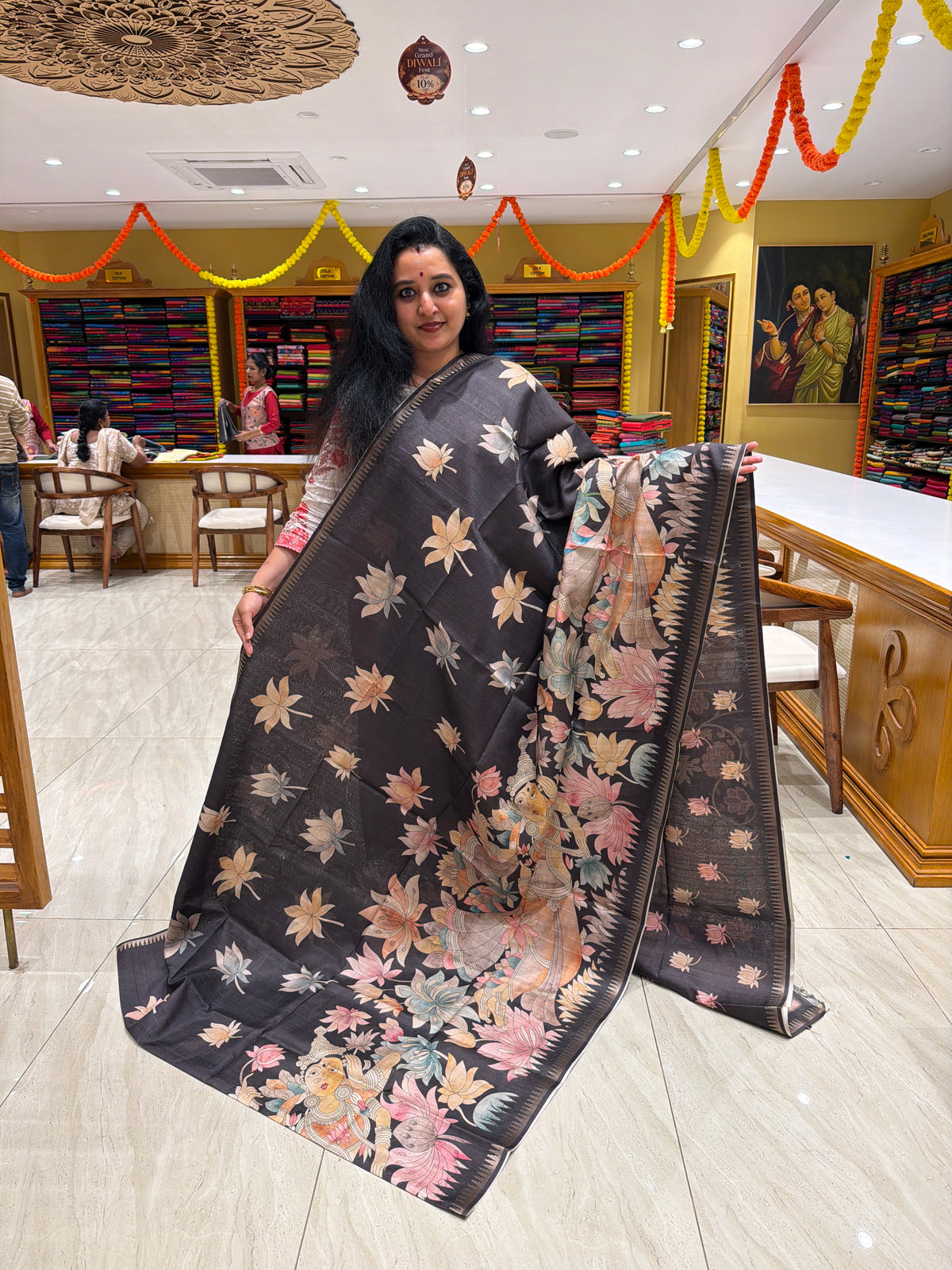 Chennur-Print Saree - EJ23158