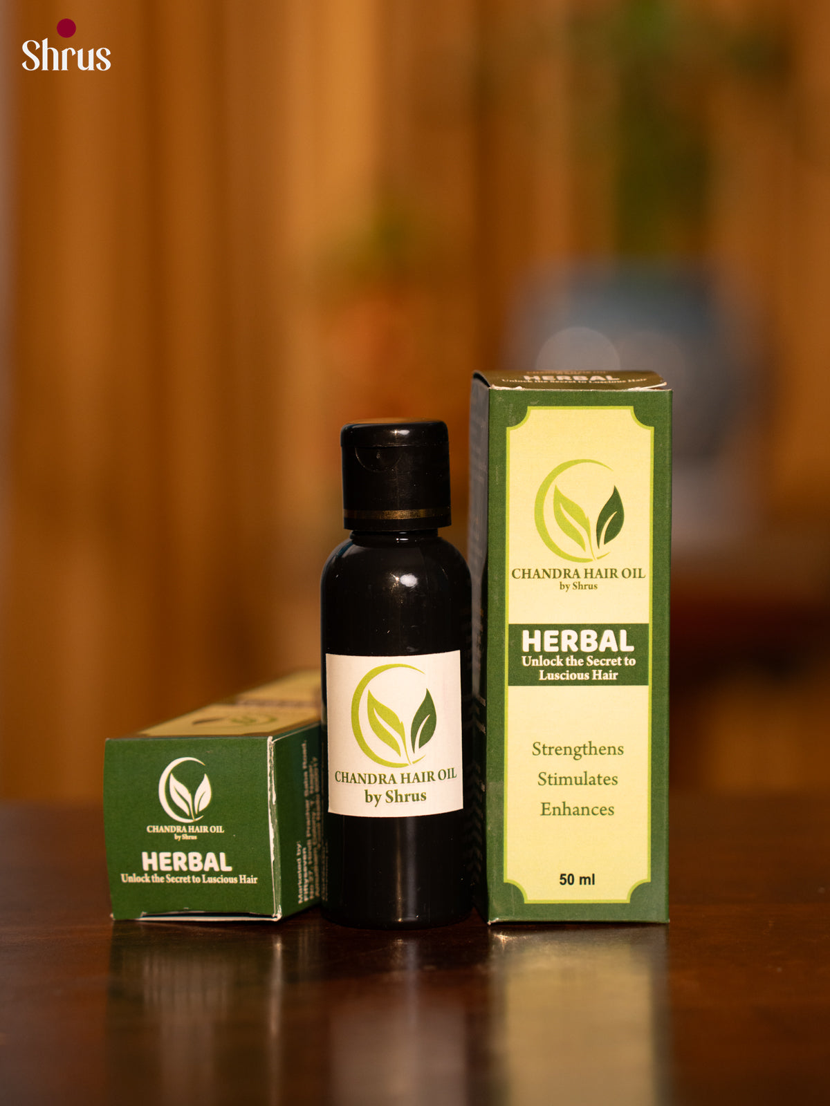 Herbal Hair Oil - Chandra By Shrus - Shop on Shrus.com