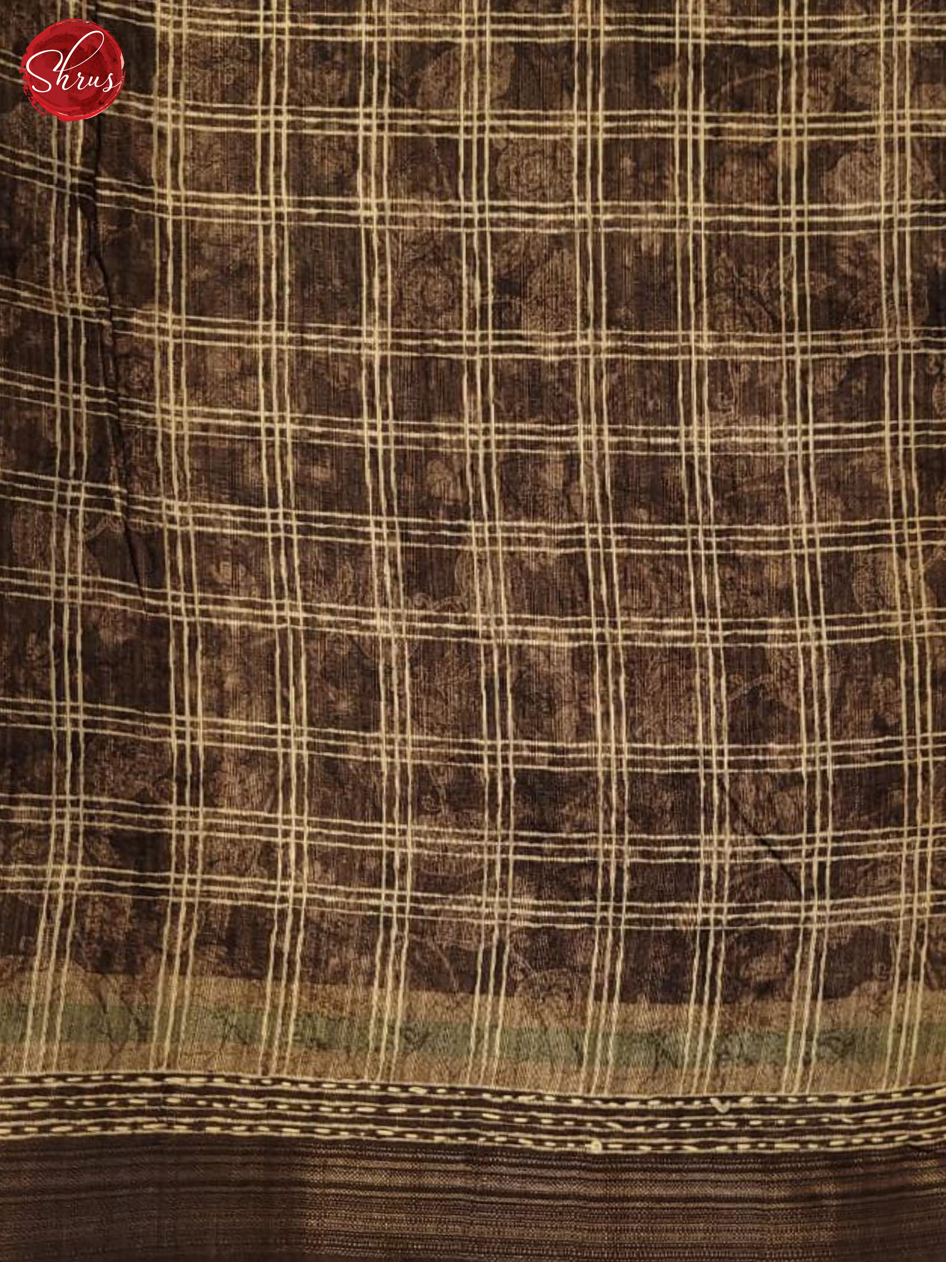 AIS8234 - Semi Kantha Saree - Shop on ShrusEternity.com