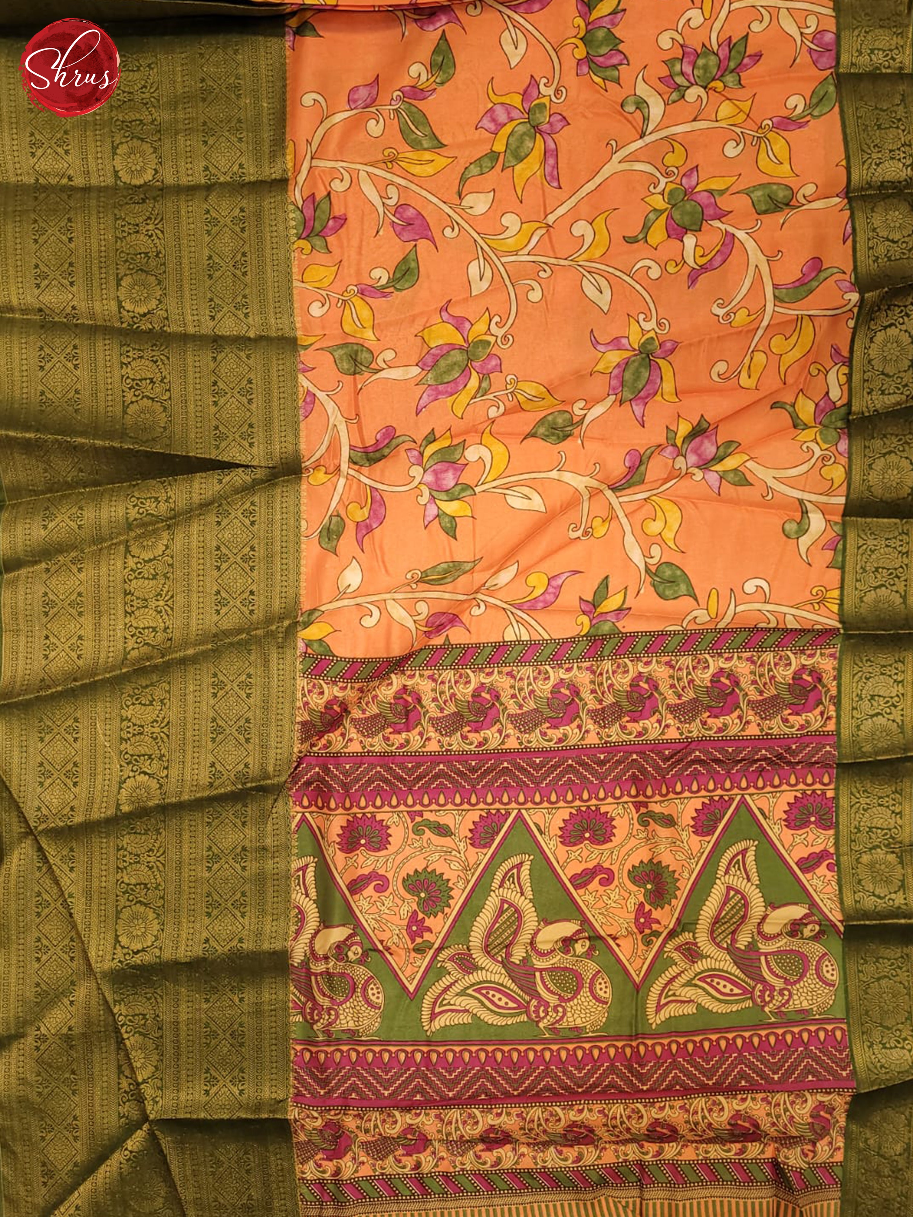 AJS23012-semi tussar - Shop on ShrusEternity.com