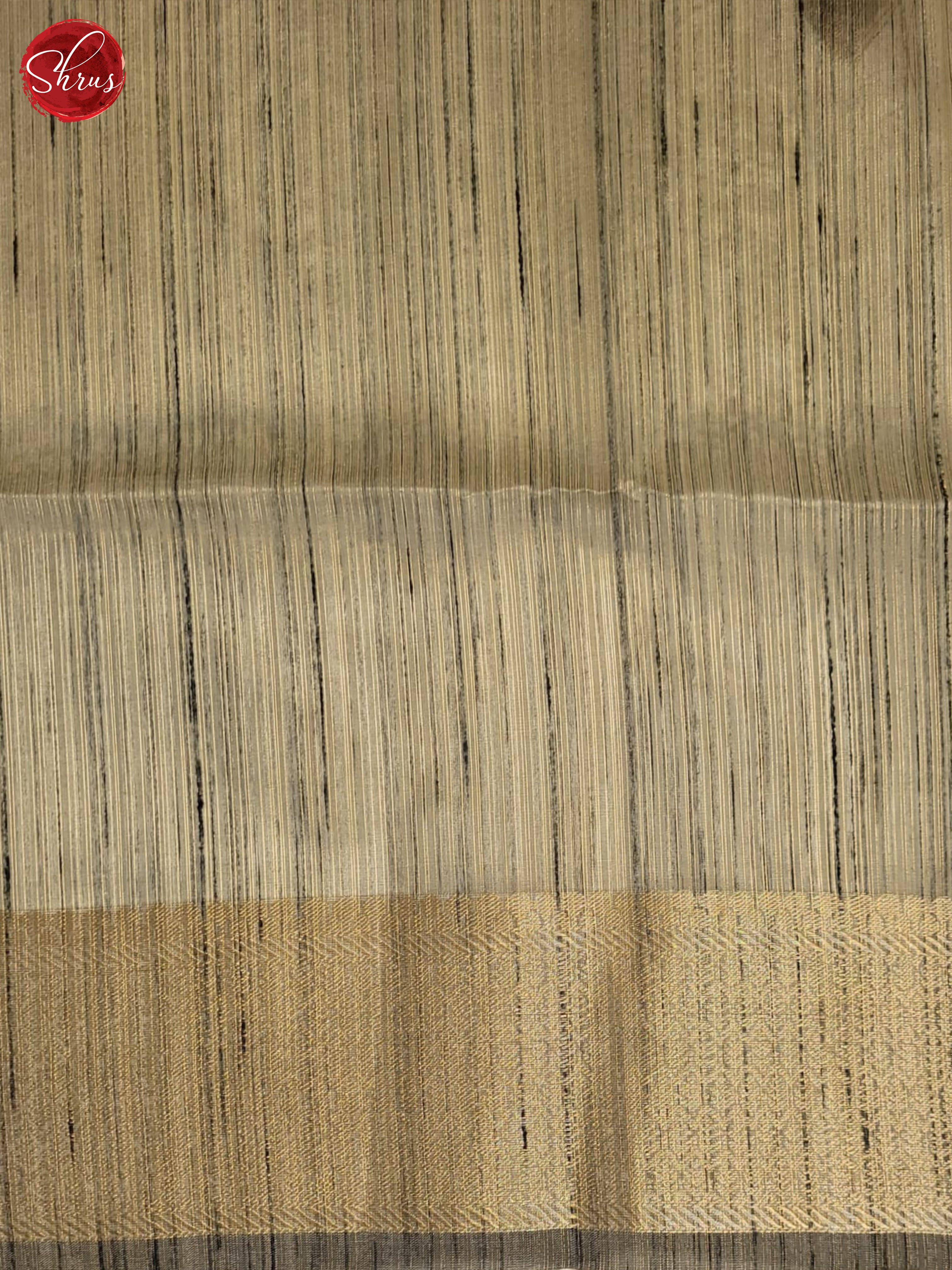 Grey(Single Tone) - Semi jute Saree - Shop on ShrusEternity.com