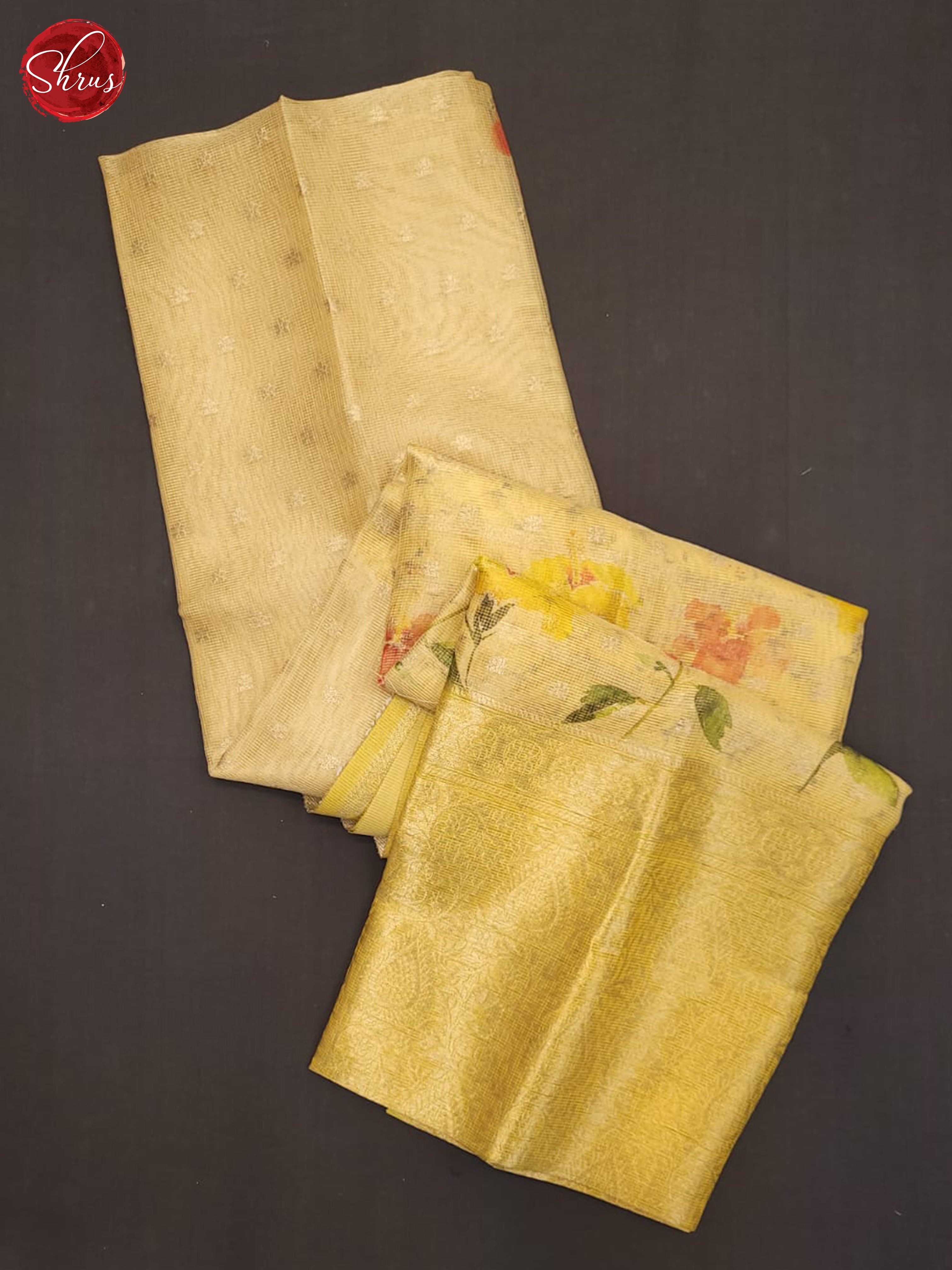 AKS1056 - Tissue banarasi Saree - Shop on ShrusEternity.com