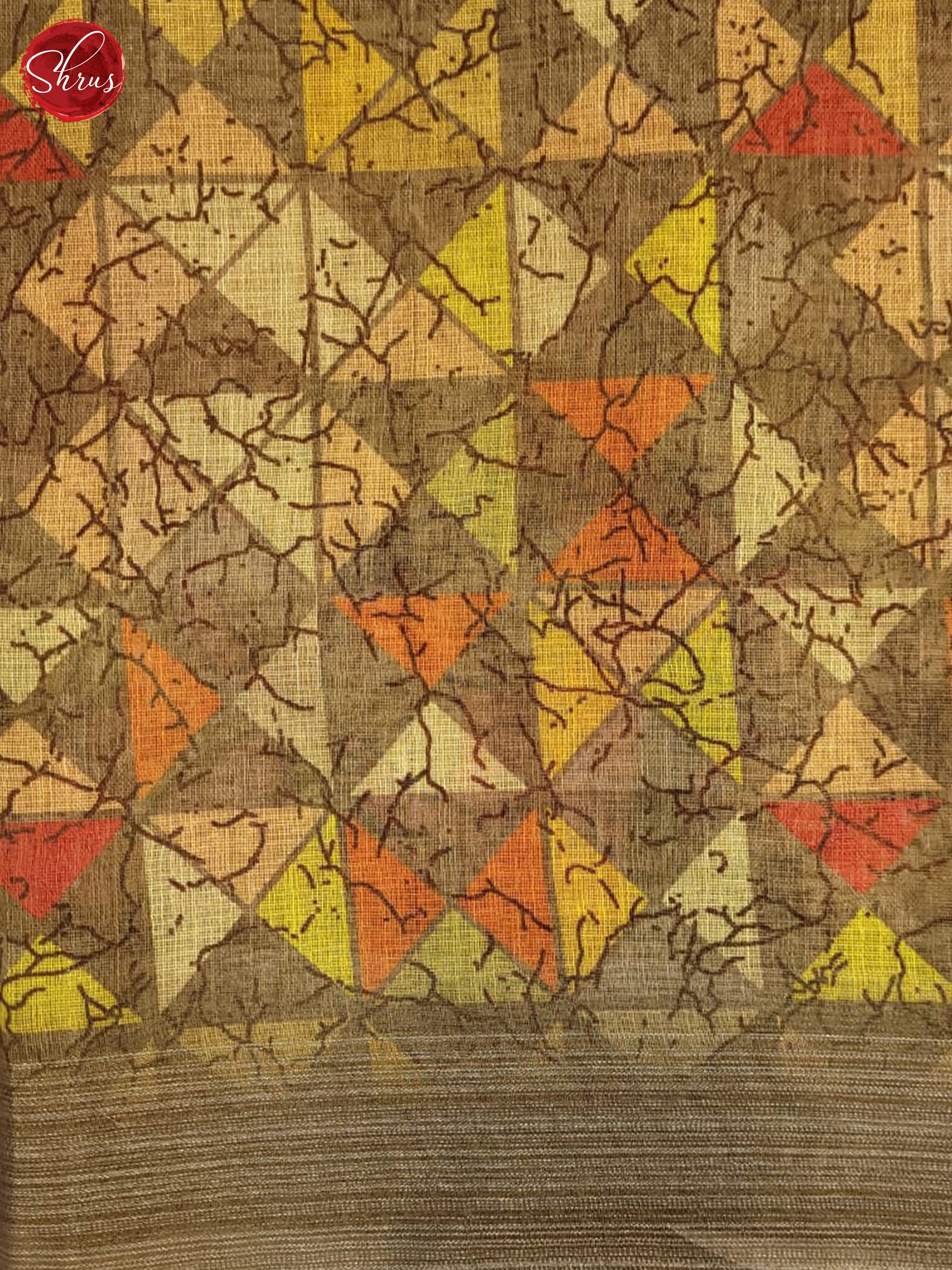 AKS1082 - Art linen Saree - Shop on ShrusEternity.com