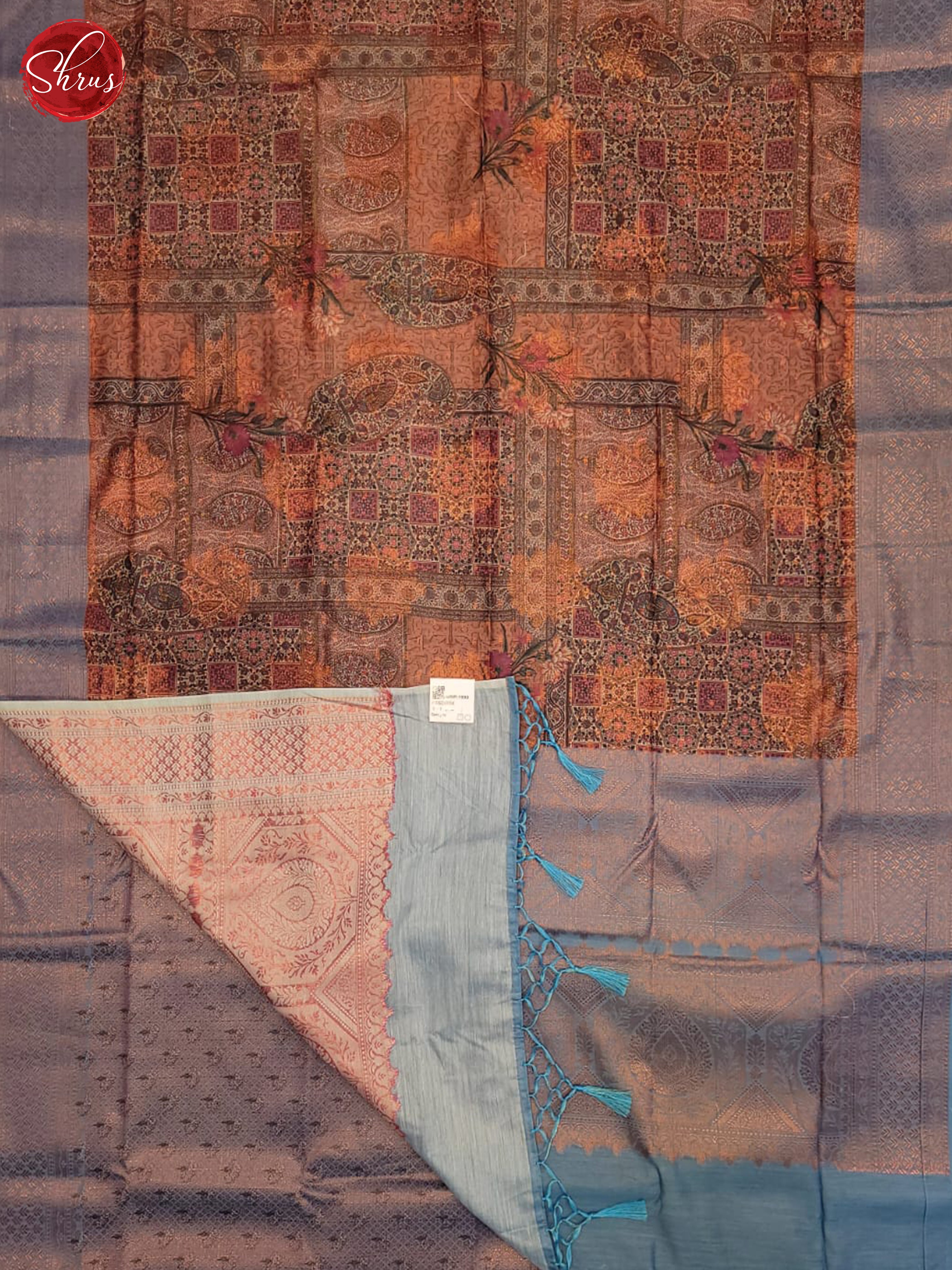 AKS26034 - Semi Jute Saree - Shop on ShrusEternity.com