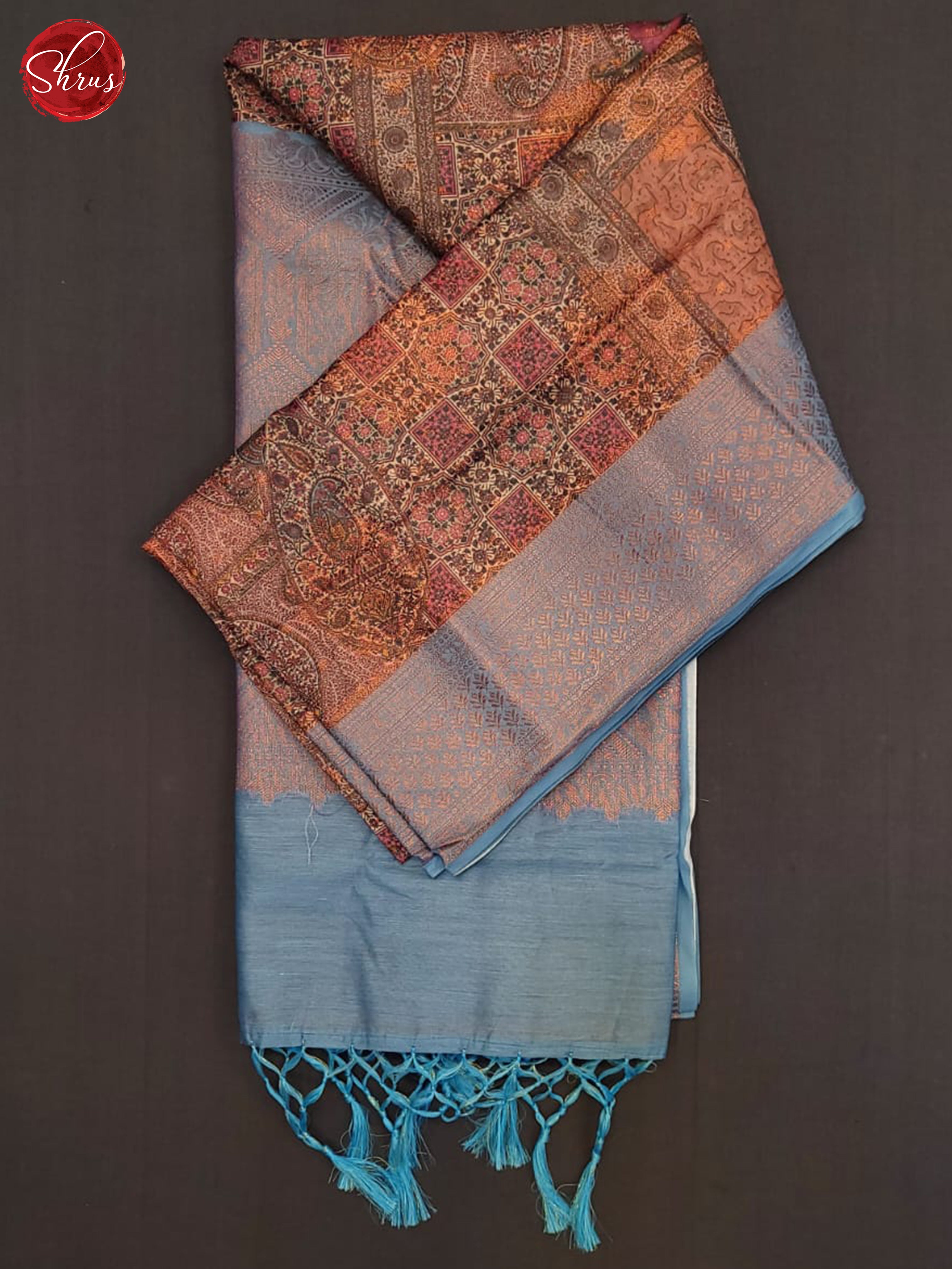 AKS26034 - Semi Jute Saree - Shop on ShrusEternity.com