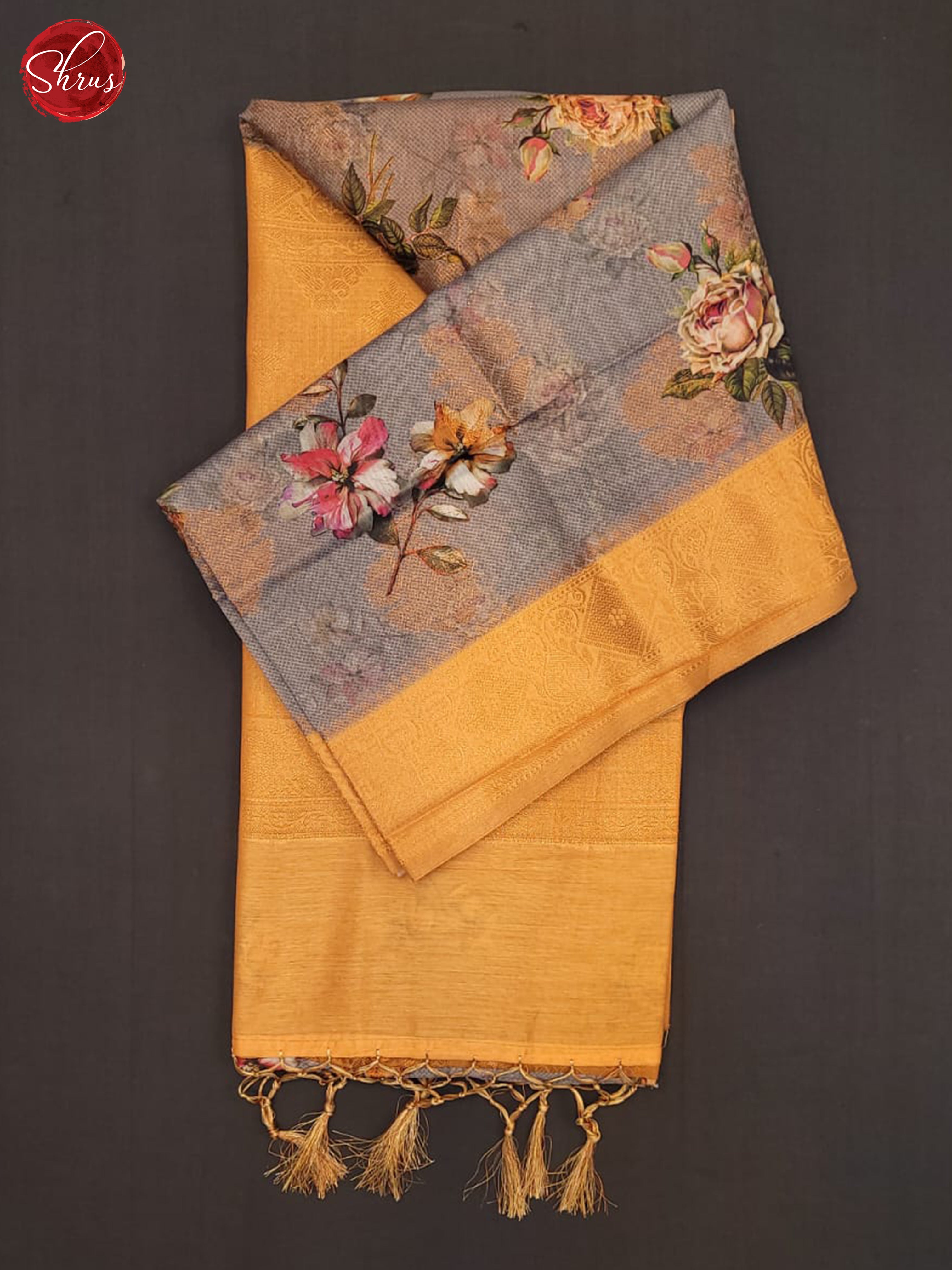 AKS26048 - Semi jute Saree - Shop on ShrusEternity.com