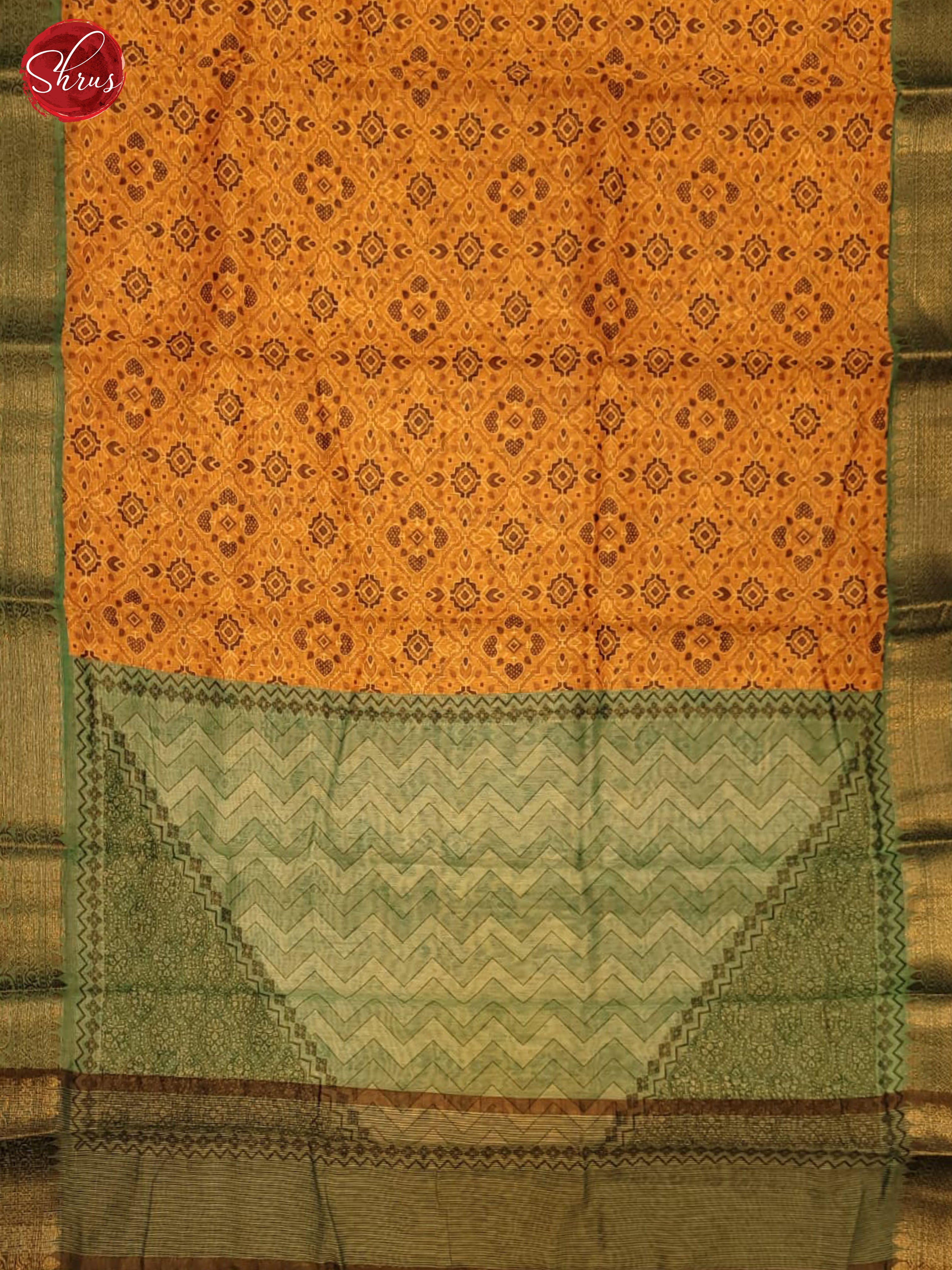 ALS15092 - Semi chanderi Saree - Shop on ShrusEternity.com