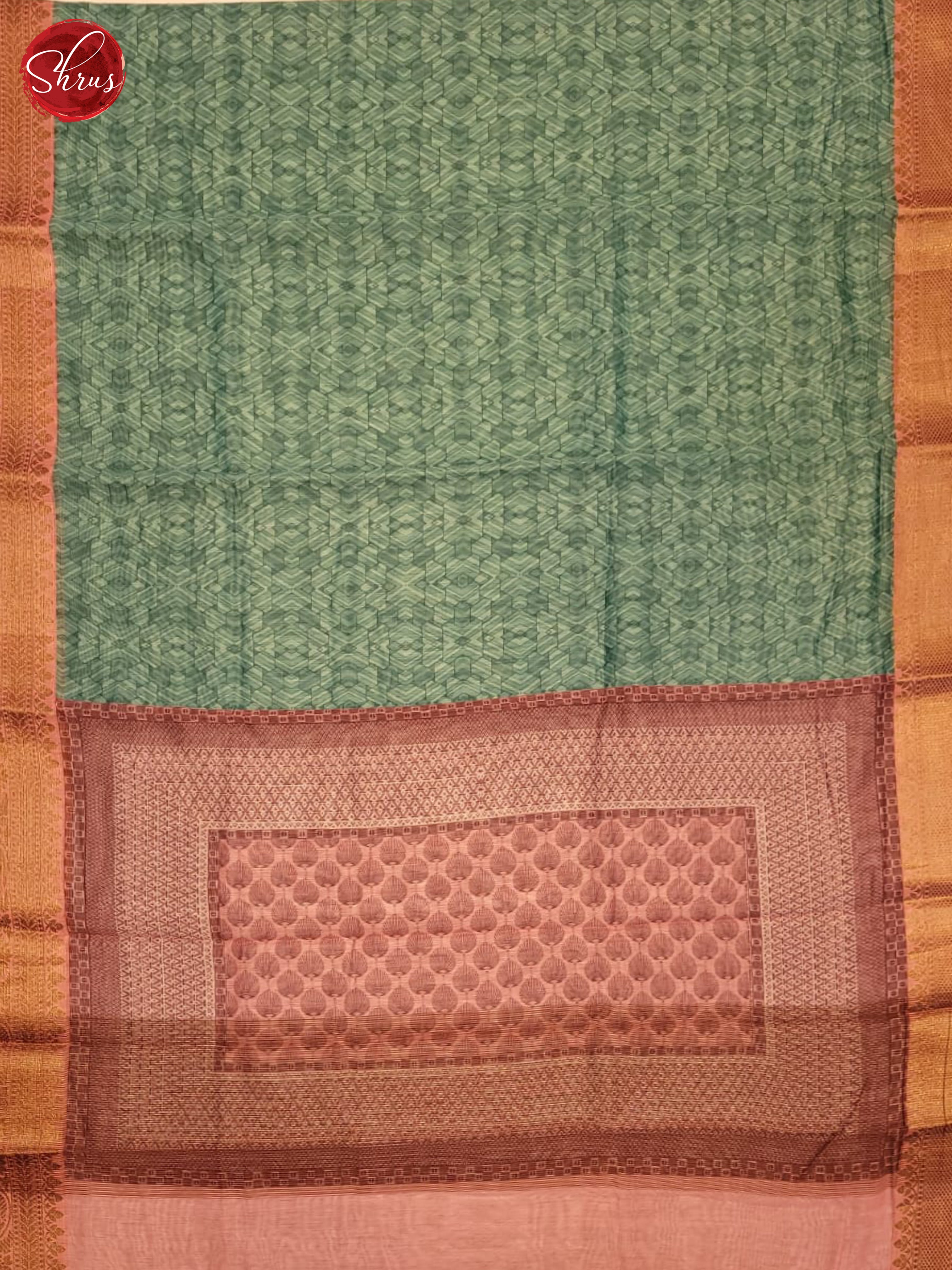 ALS15103 - Semi chanderi Saree - Shop on ShrusEternity.com