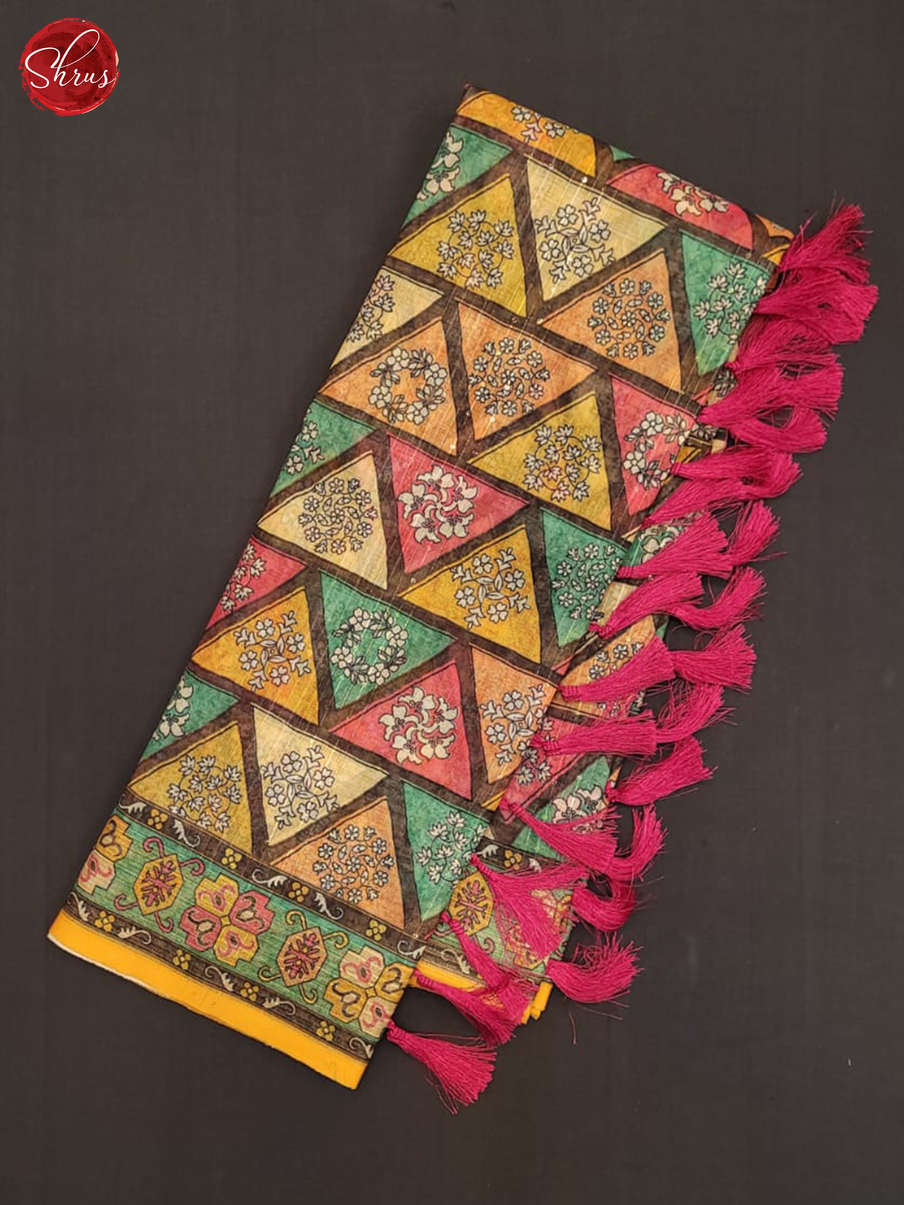 ALS19010 - Art linen Saree - Shop on ShrusEternity.com