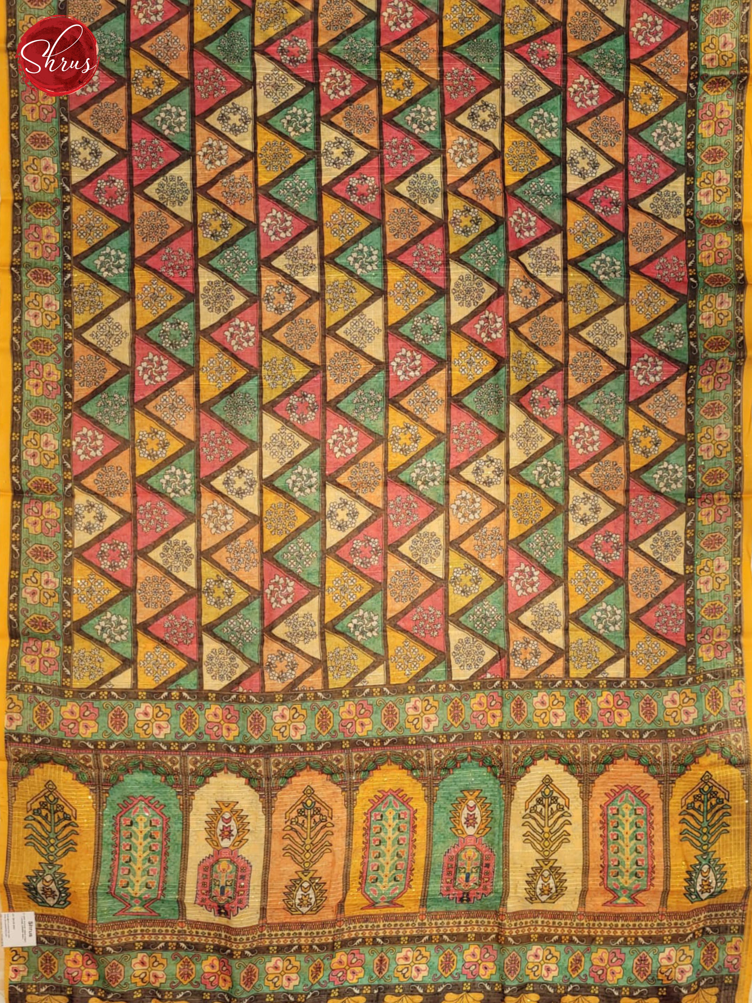 ALS19010 - Art linen Saree - Shop on ShrusEternity.com