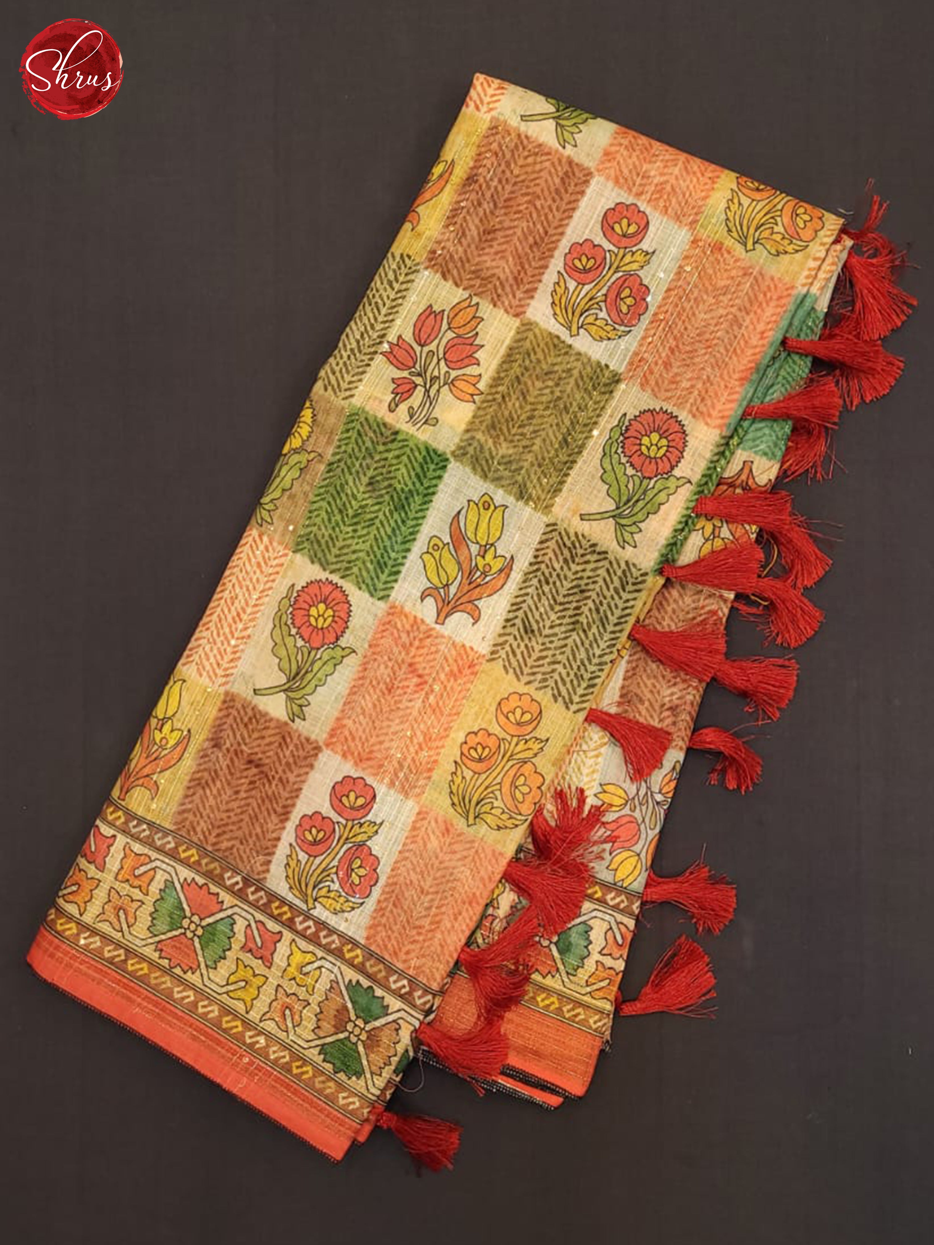 ALS19015 - Art Linen Saree - Shop on ShrusEternity.com