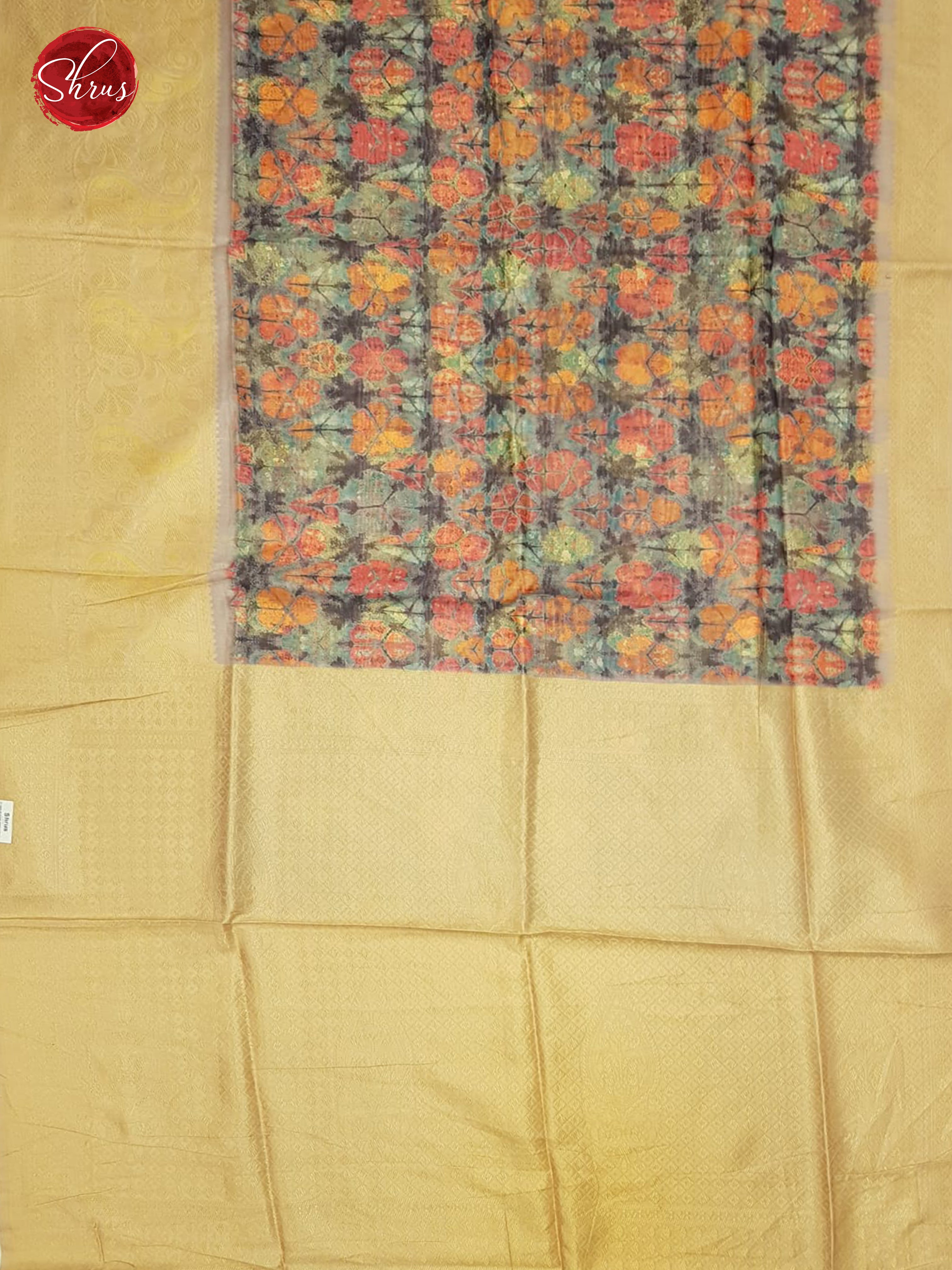Grey & Sandal - semi jute sarees - Shop on ShrusEternity.com