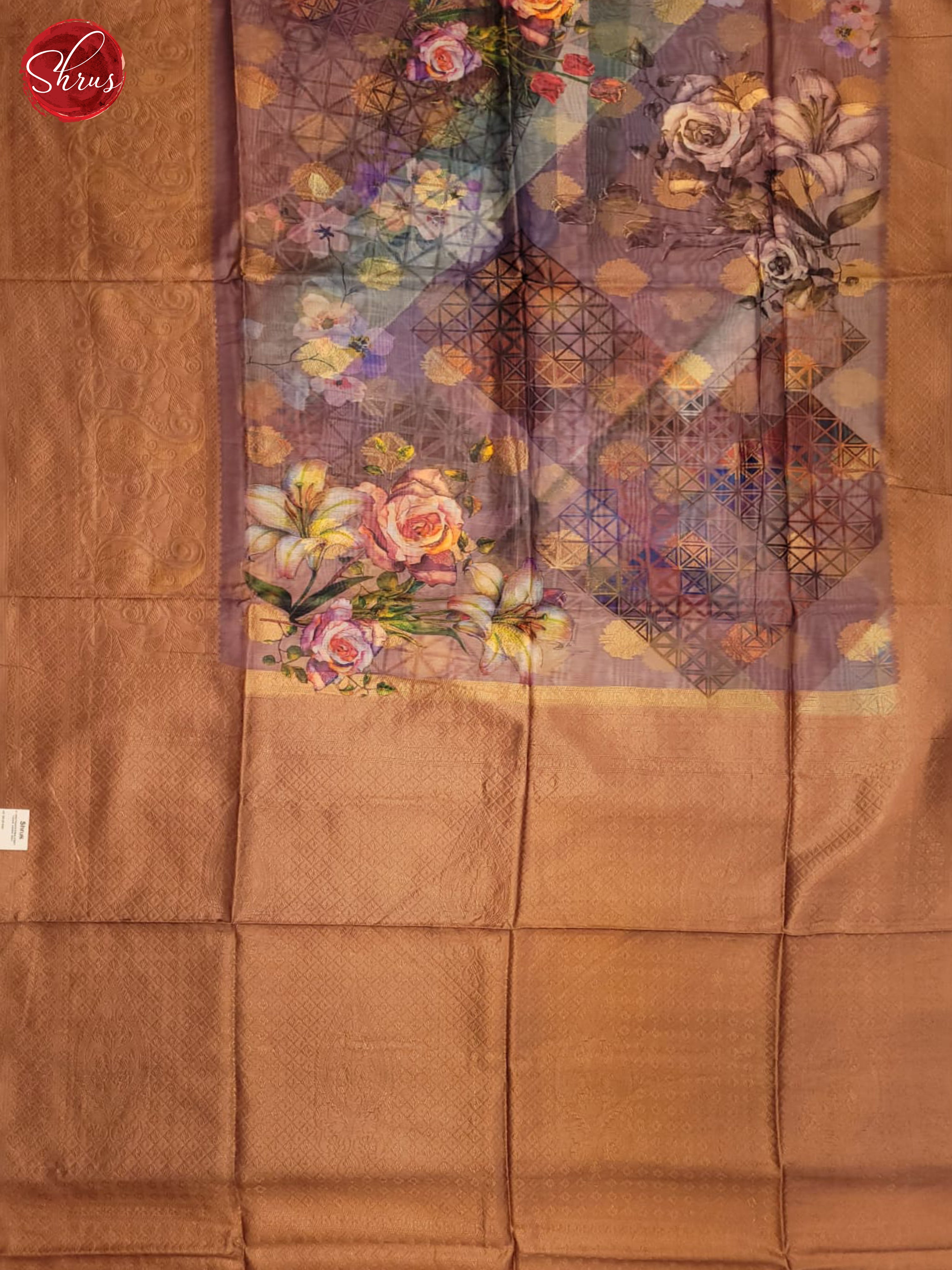 Onion Pink(Single tone)- Semi jute Saree - Shop on ShrusEternity.com