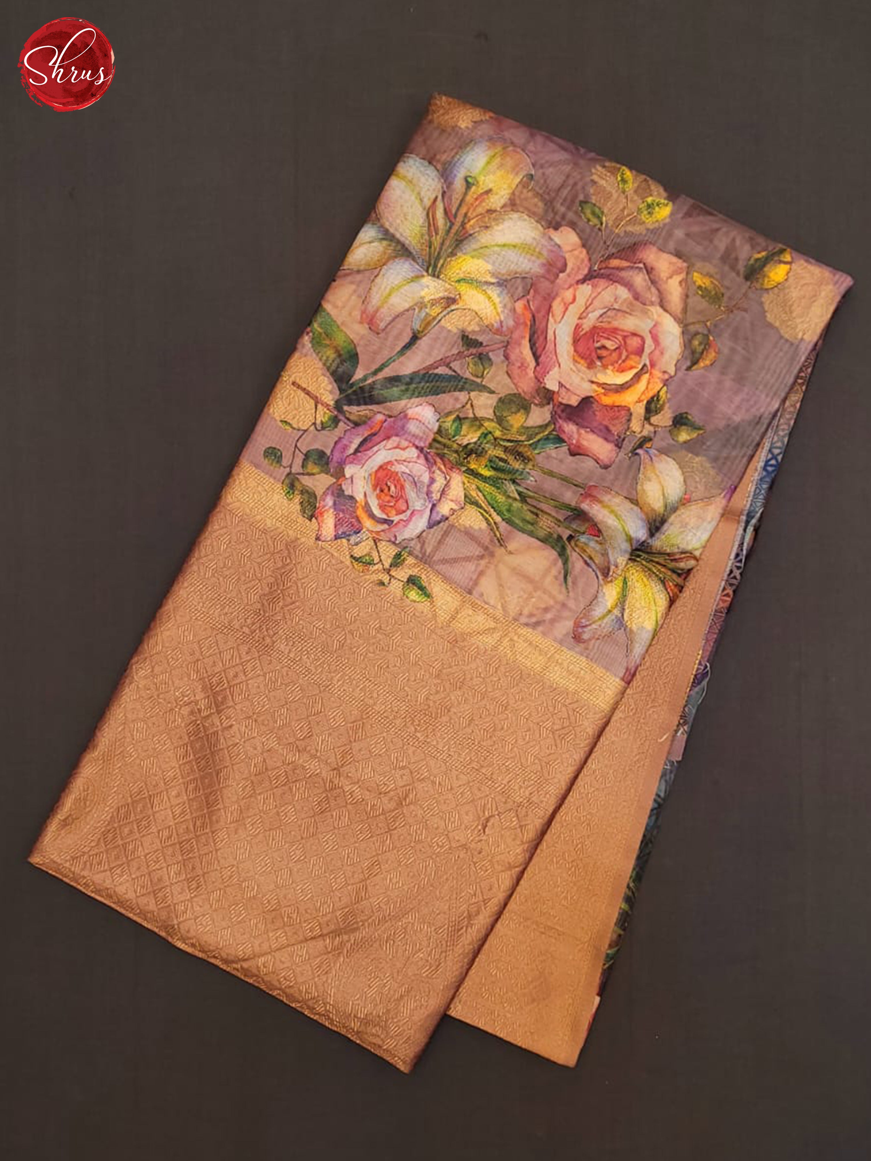 Onion Pink(Single tone)- Semi jute Saree - Shop on ShrusEternity.com