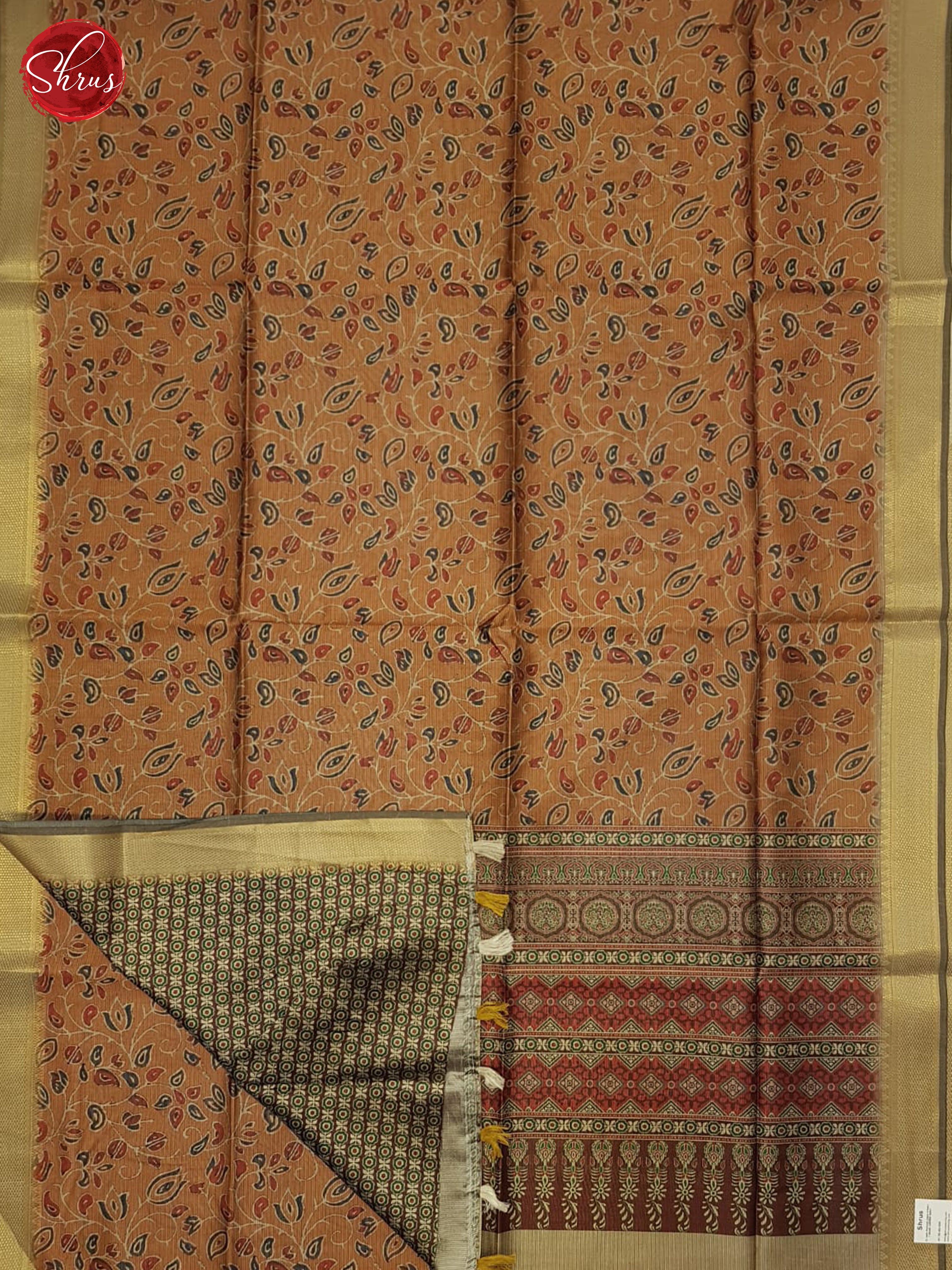 ALS24067 - semi tussar Saree - Shop on ShrusEternity.com