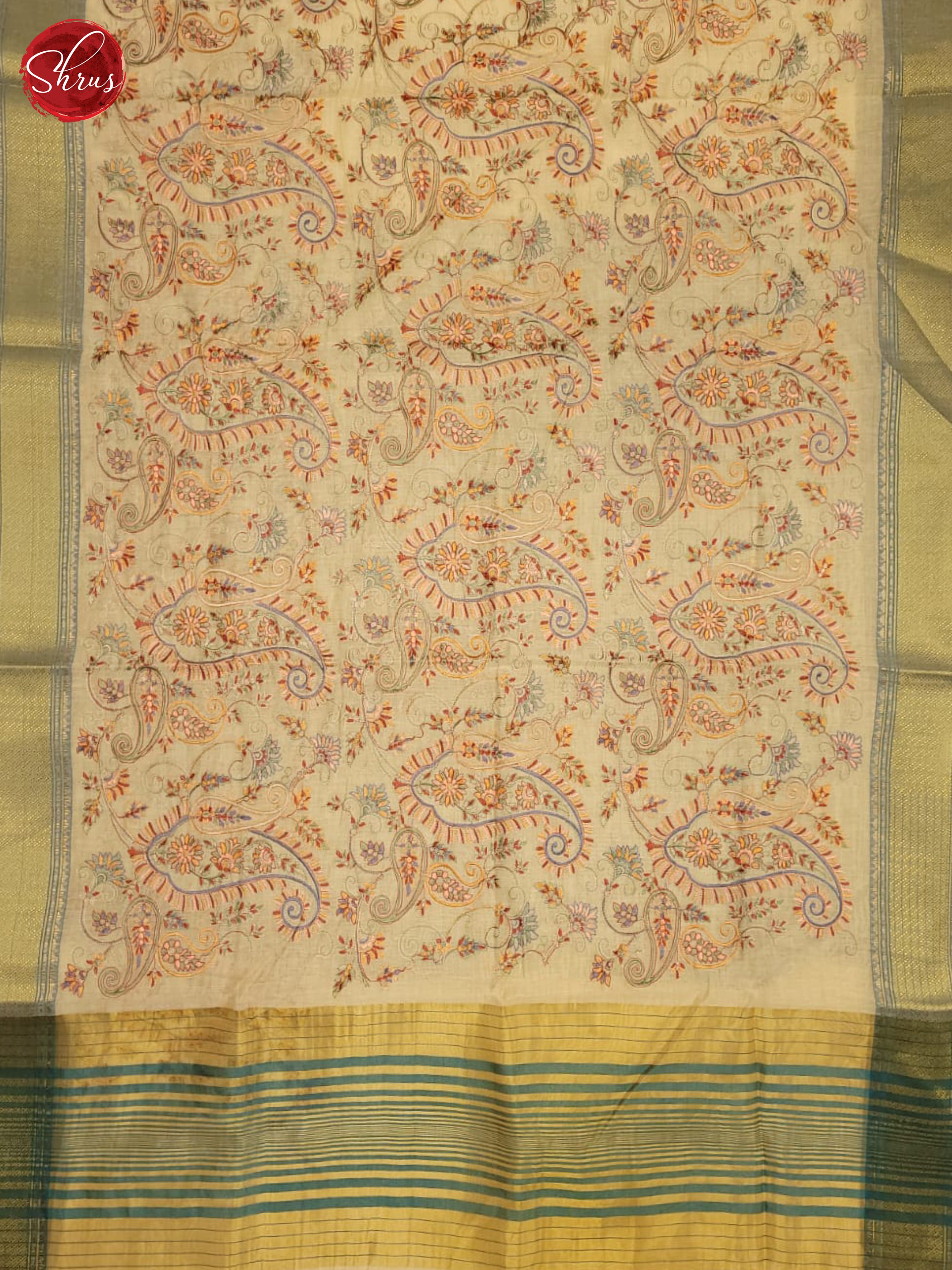 ALS5004 - Semi Chanderi Saree - Shop on ShrusEternity.com