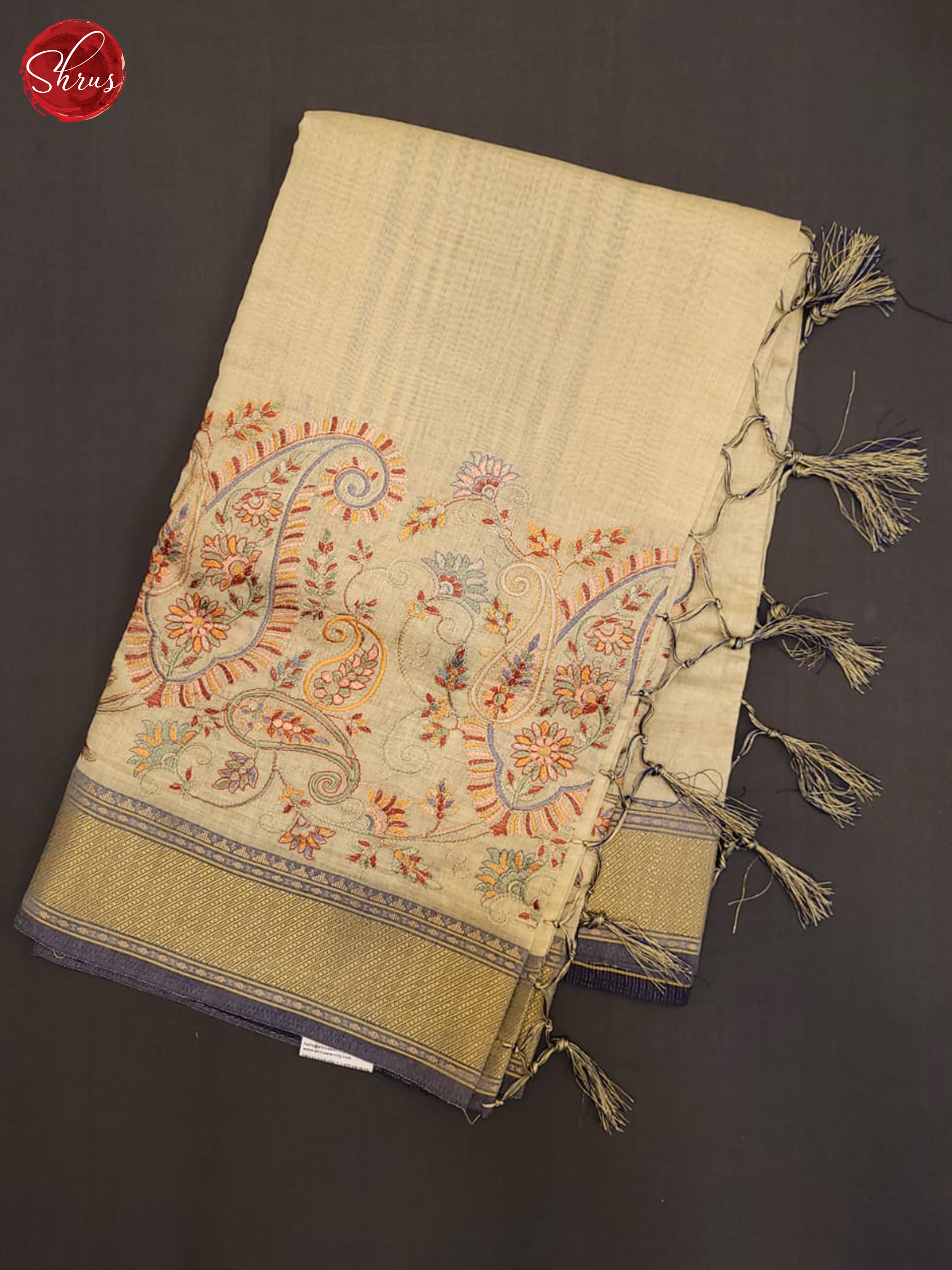 ALS5006 - Semi Chanderi Saree - Shop on ShrusEternity.com