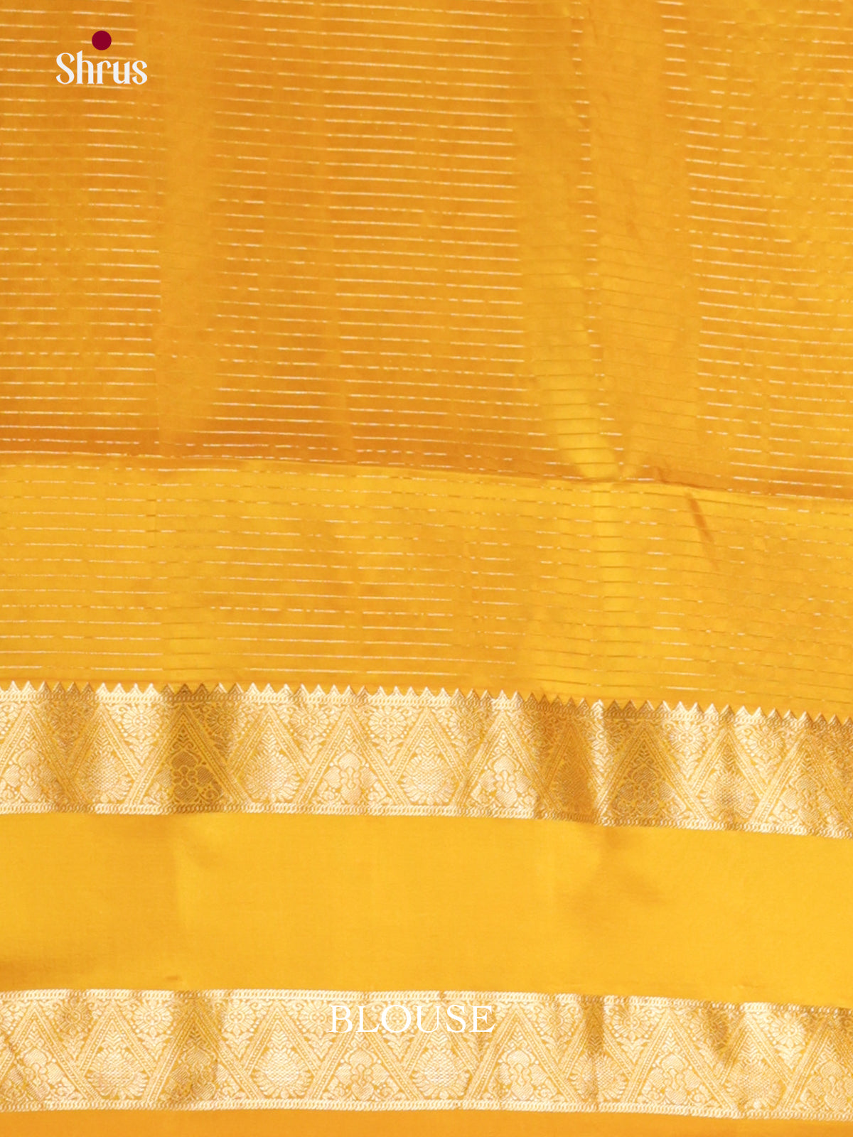 Buy Classy Arakku Silk Saree with Vaira Oosi Checks, Floral Buttas & Mustard Yellow Pallu