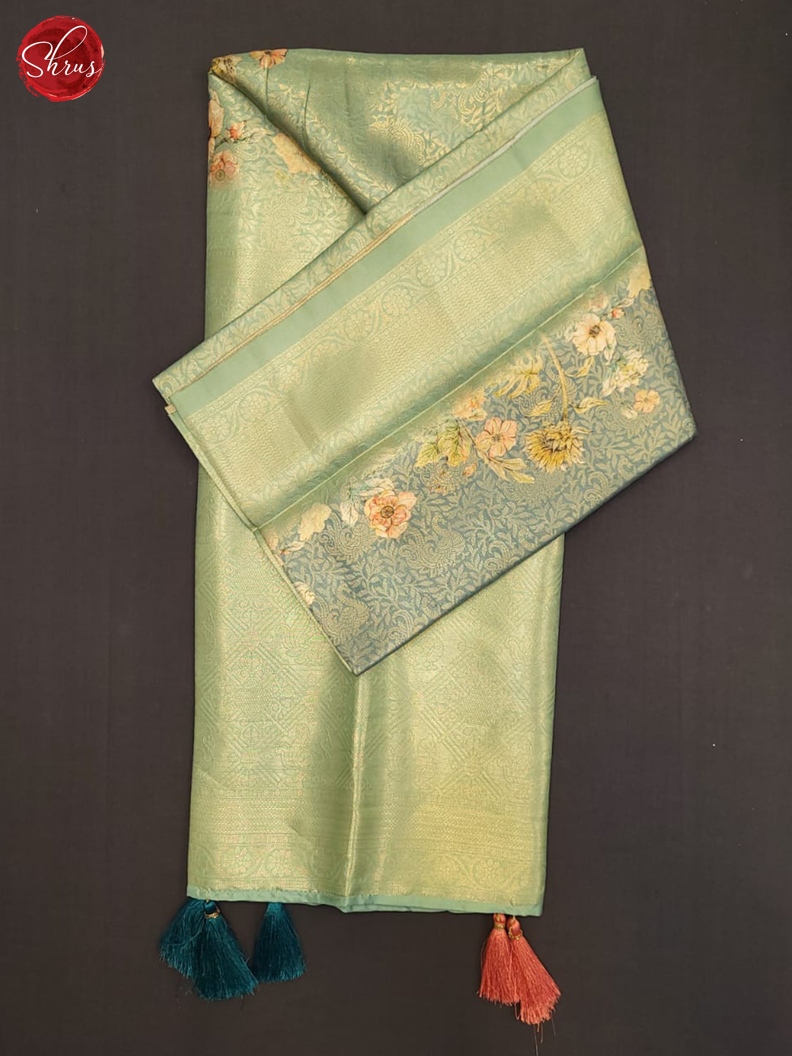 BAS13003 - Semi Georgette Saree - Shop on ShrusEternity.com