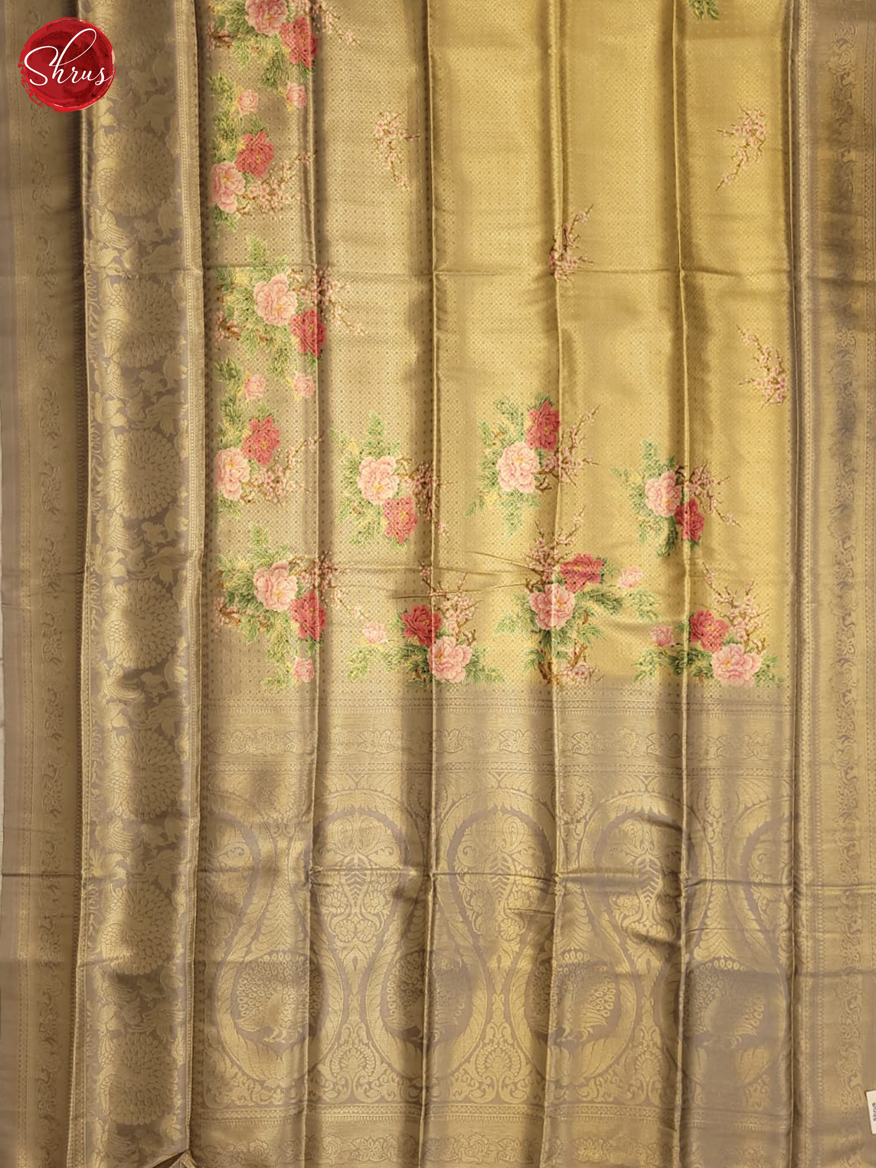 BAS13014 - Semi Georgette Saree - Shop on ShrusEternity.com