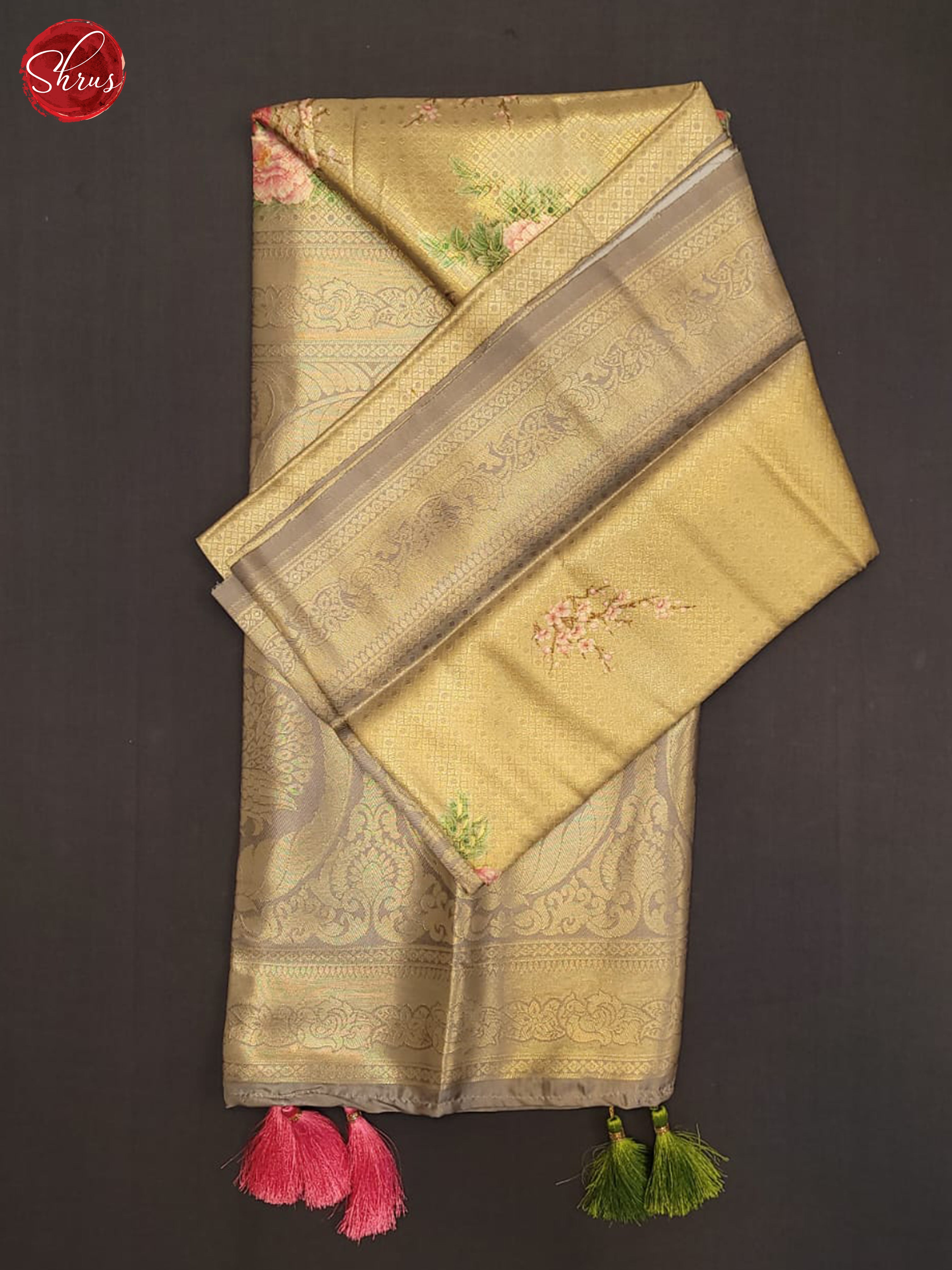 BAS13014 - Semi Georgette Saree - Shop on ShrusEternity.com