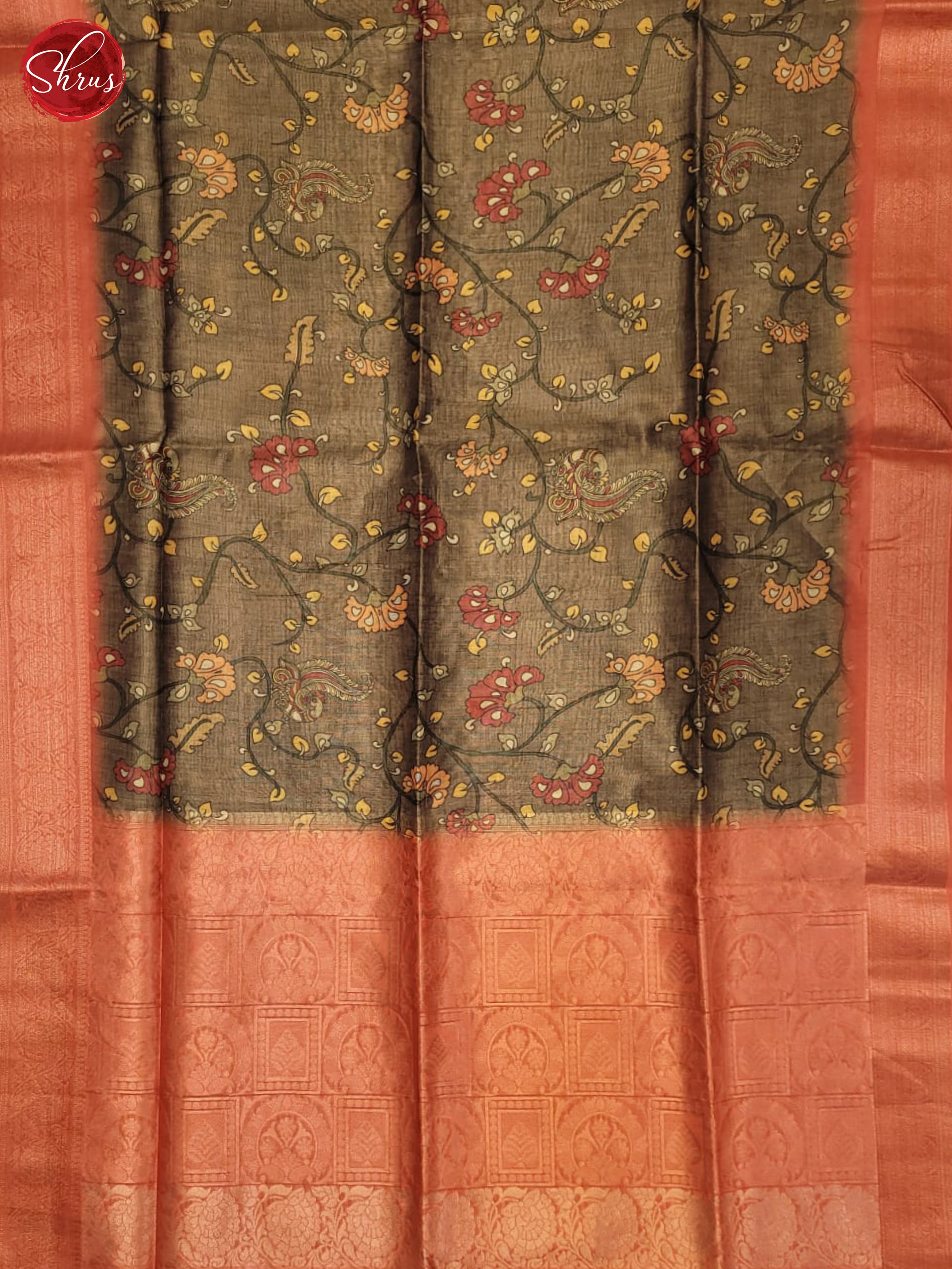 BAS19076 - Semi jute Saree - Shop on ShrusEternity.com