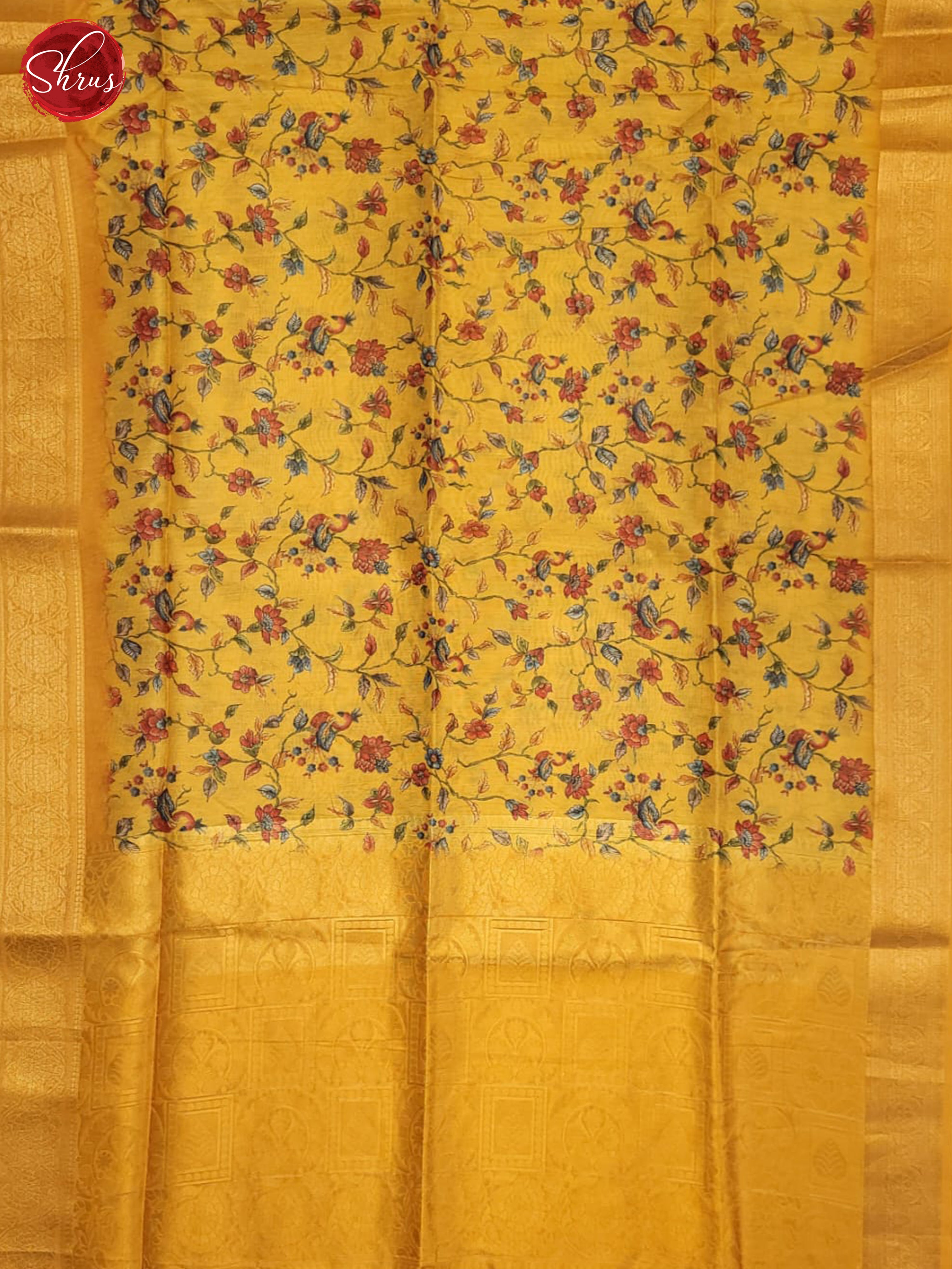 BAS19078 - Semi Jute Saree - Shop on ShrusEternity.com