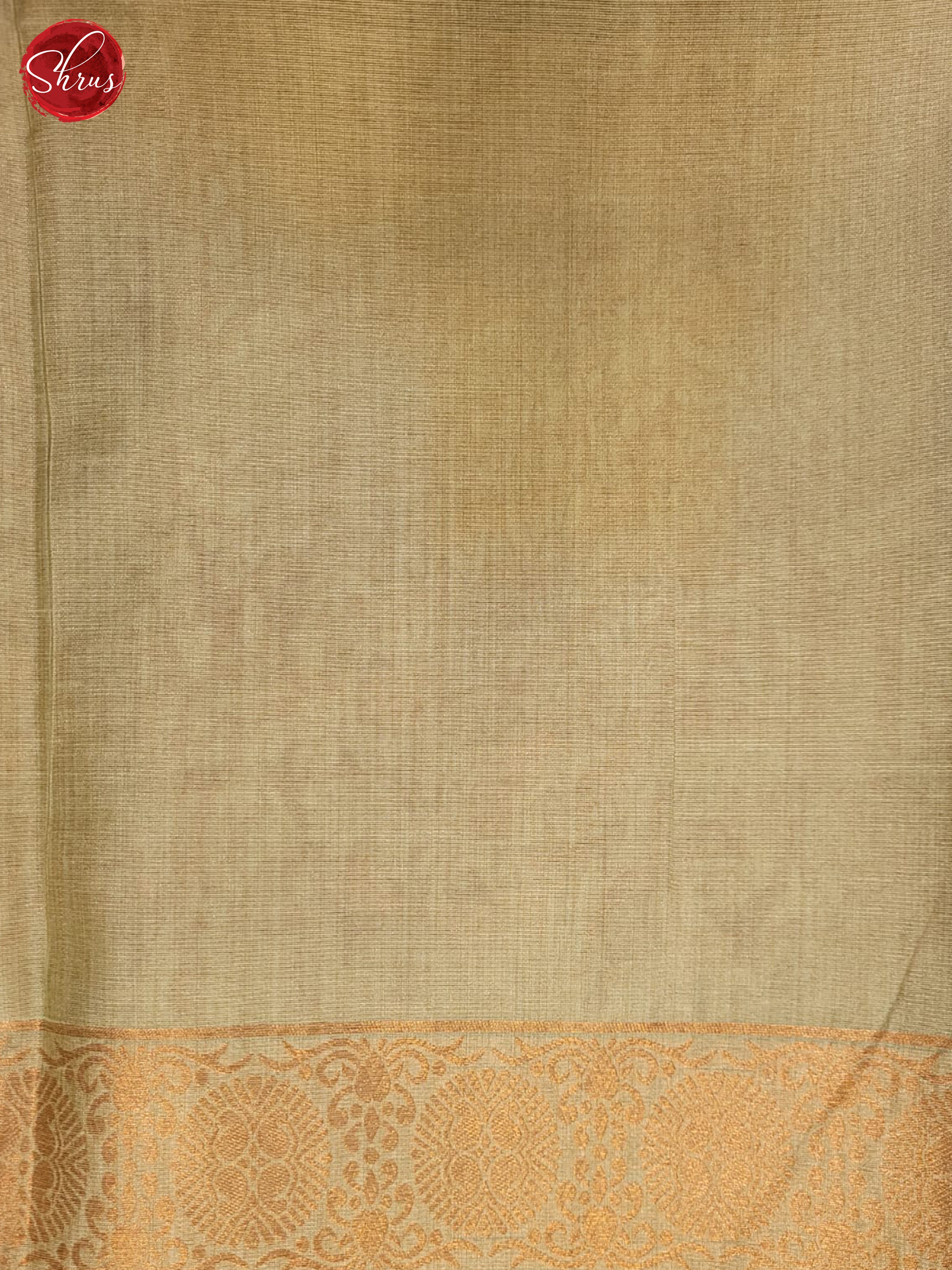 Green(Single Tone) - Semi Tussar Saree - Shop on ShrusEternity.com