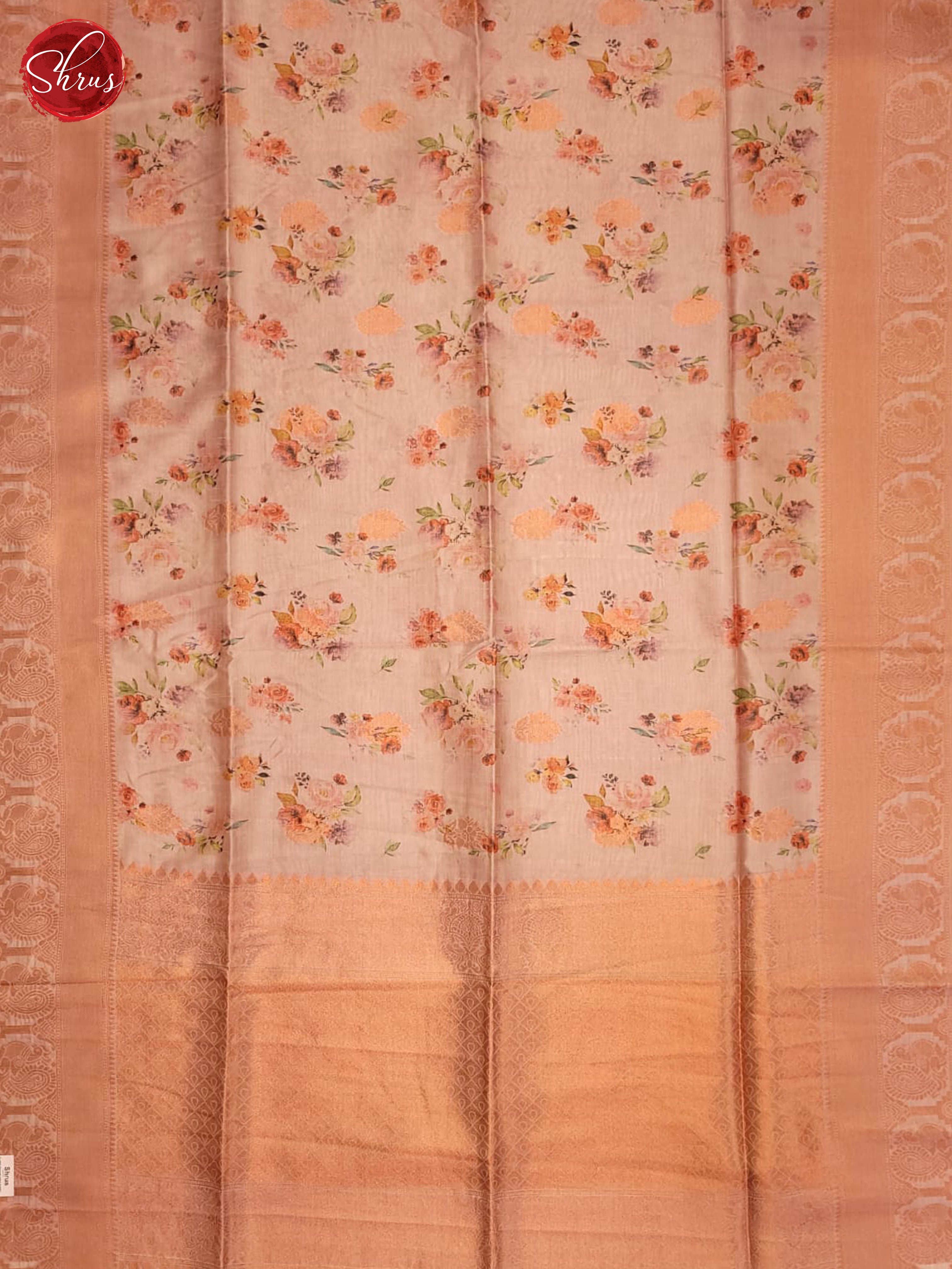 Mild Lavender(Single Tone) - Semi Tussar Saree - Shop on ShrusEternity.com