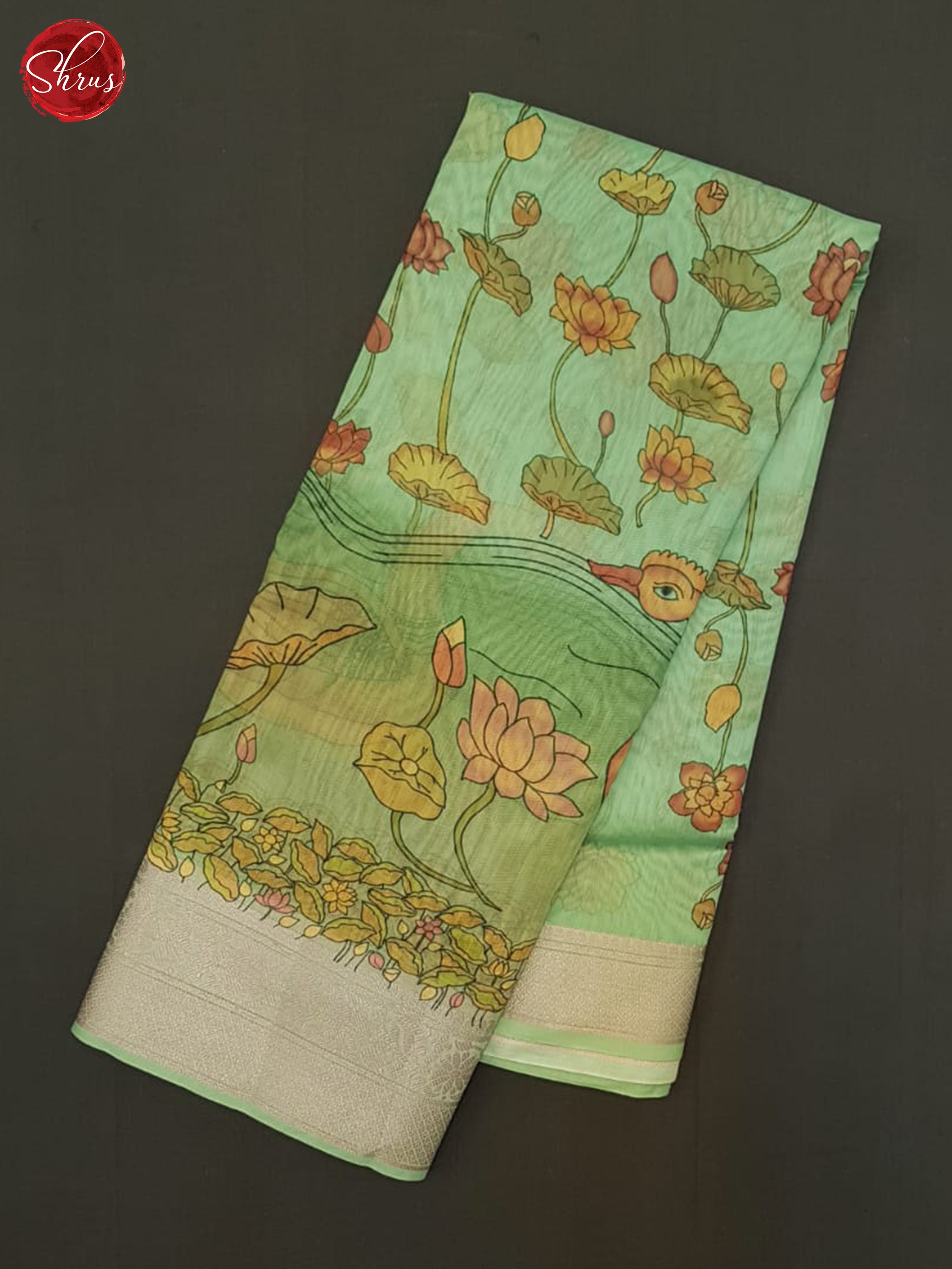 BCS22129 - Chanderi Saree - Shop on ShrusEternity.com
