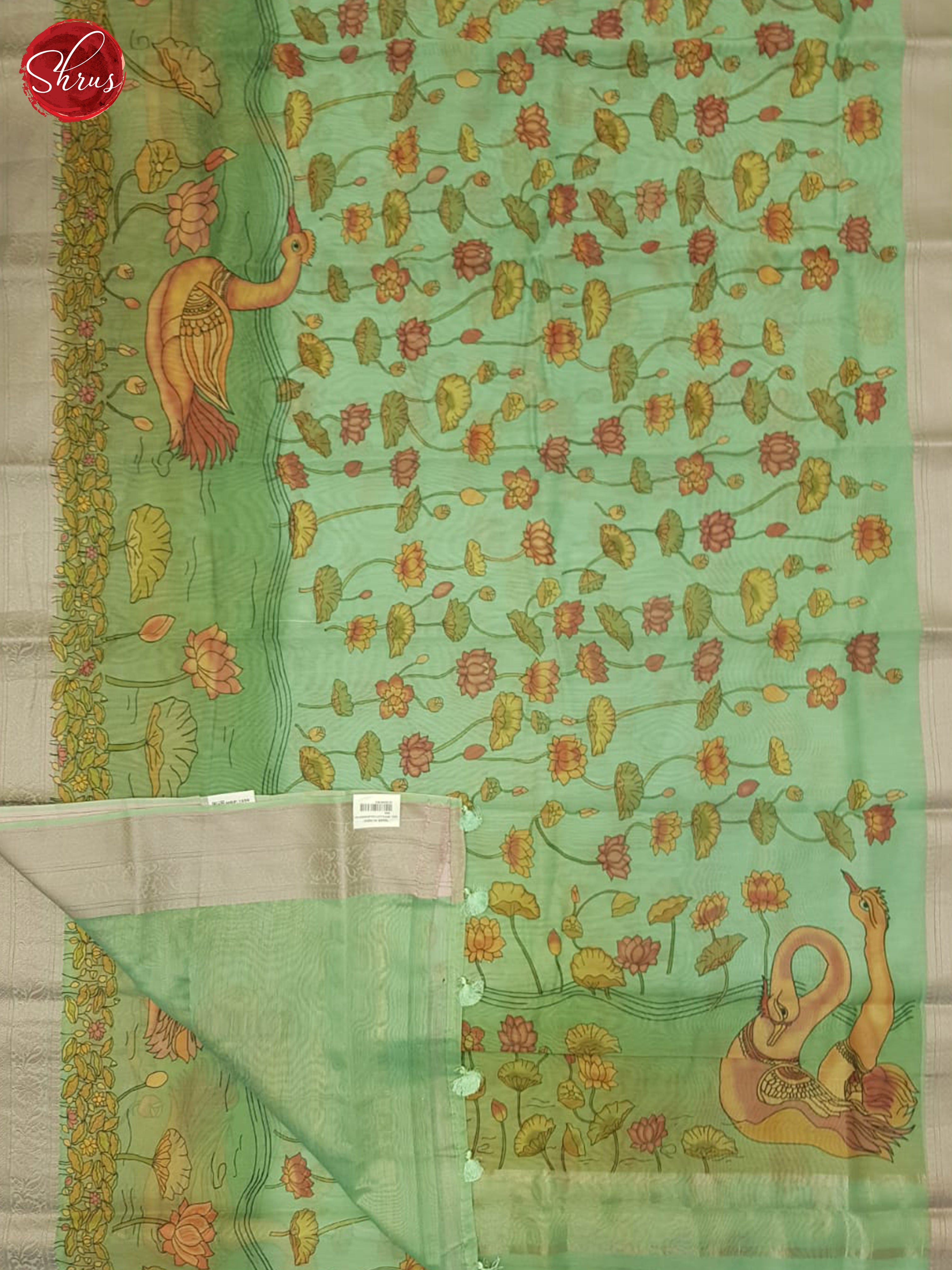 BCS22129 - Chanderi Saree - Shop on ShrusEternity.com
