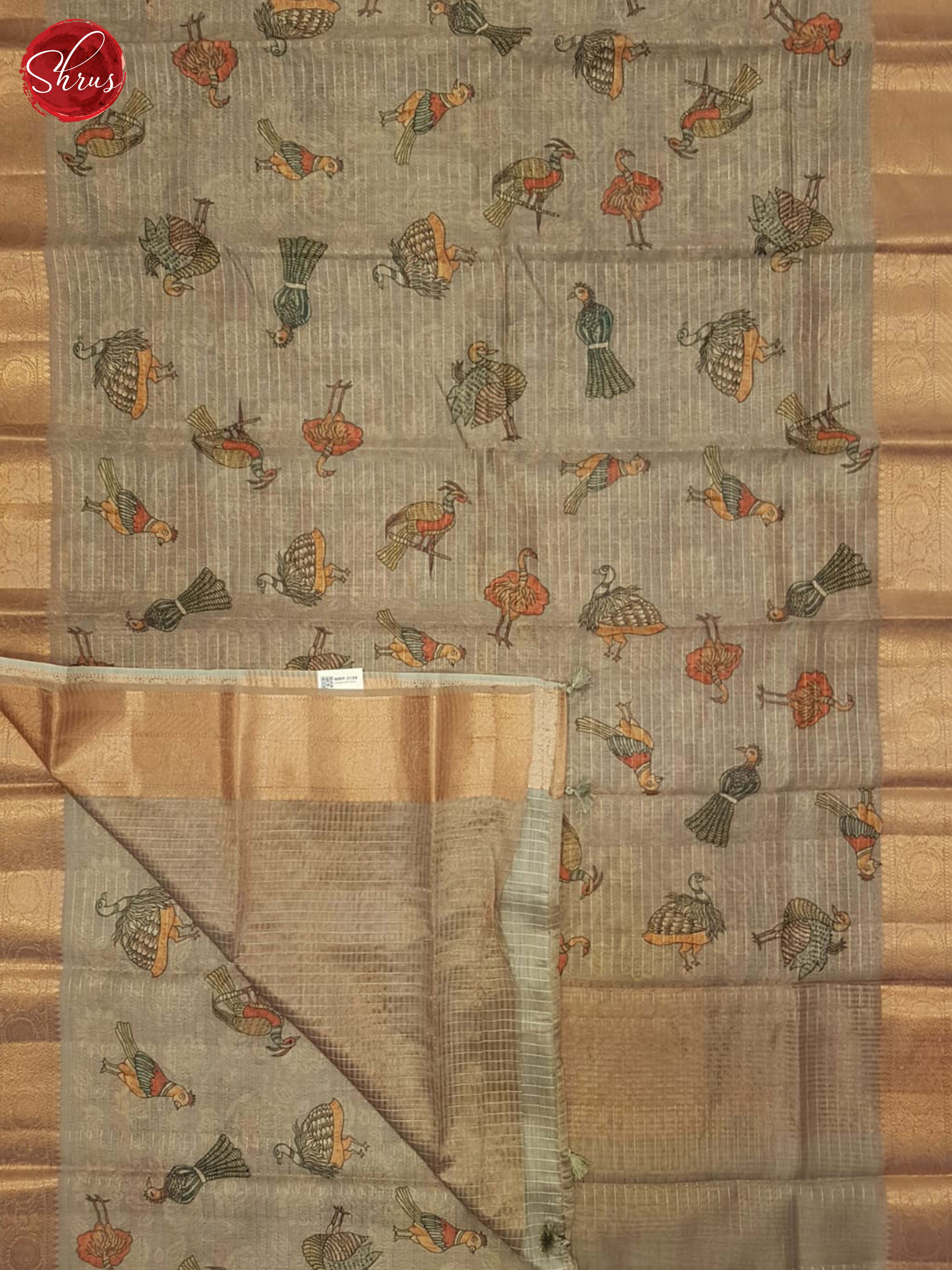 BCS22134 - Chanderi Saree - Shop on ShrusEternity.com
