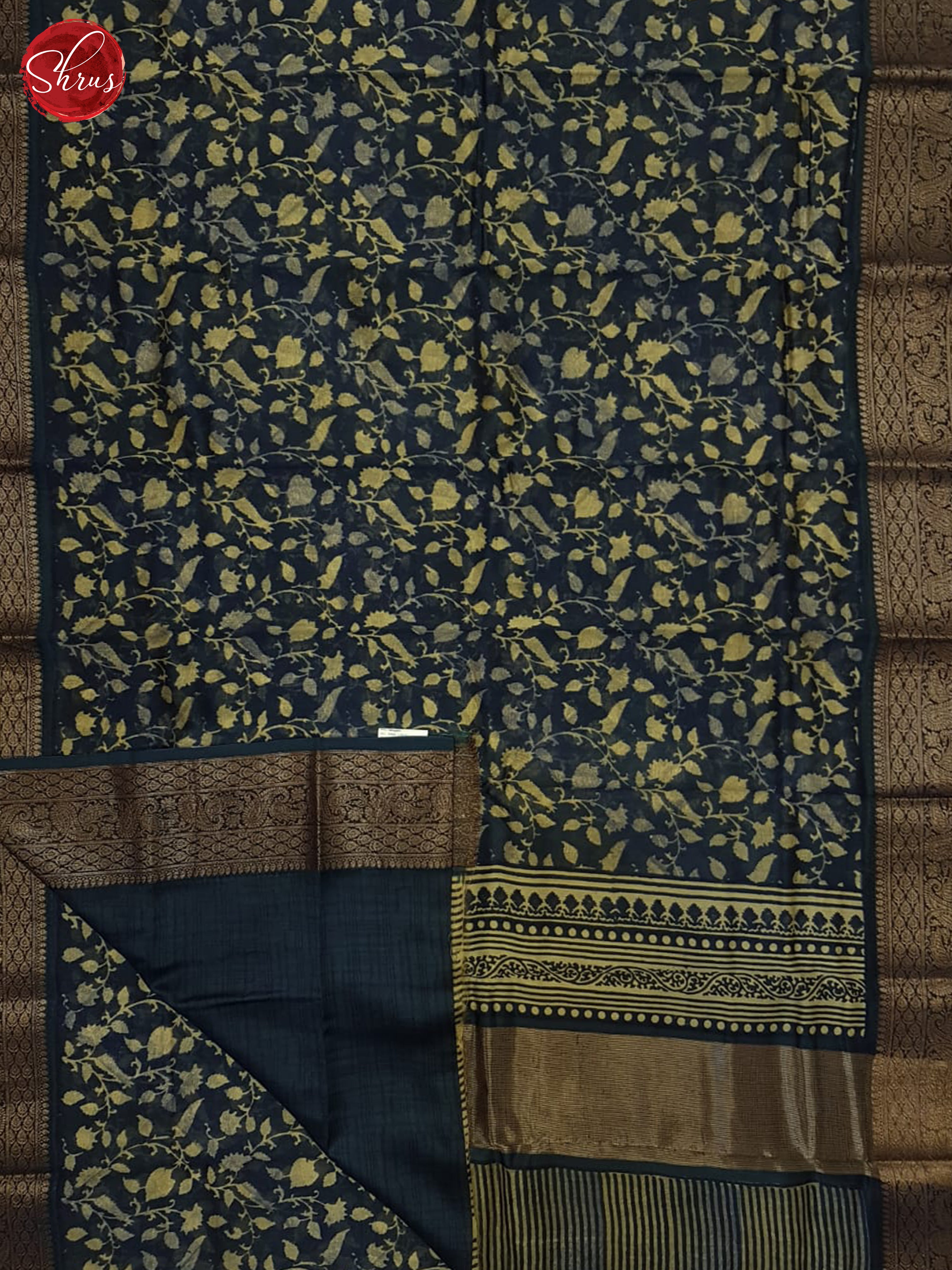 BCS22273 - Chanderi Saree - Shop on ShrusEternity.com