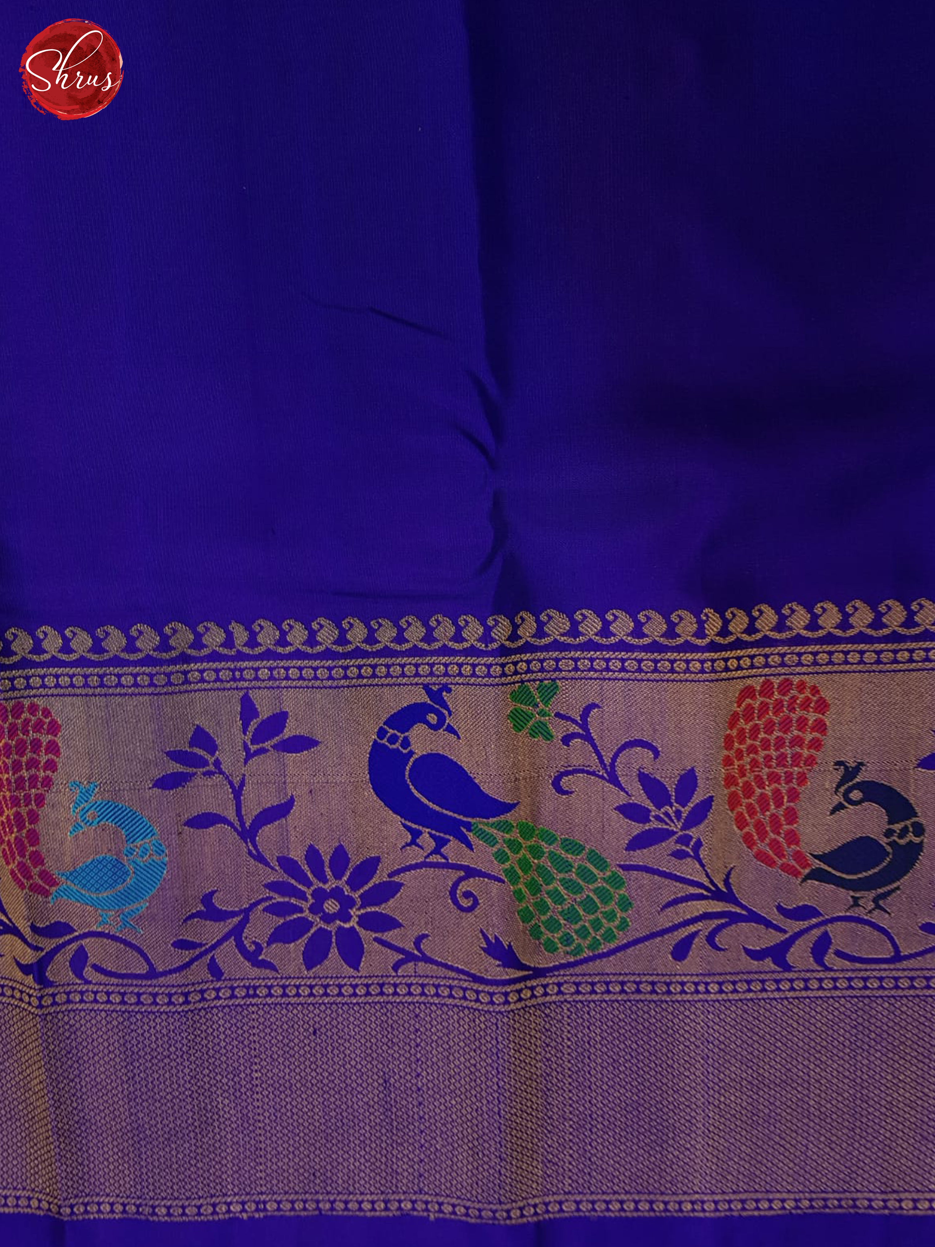 Green & Blue - Gadwal silk Saree - Shop on ShrusEternity.com