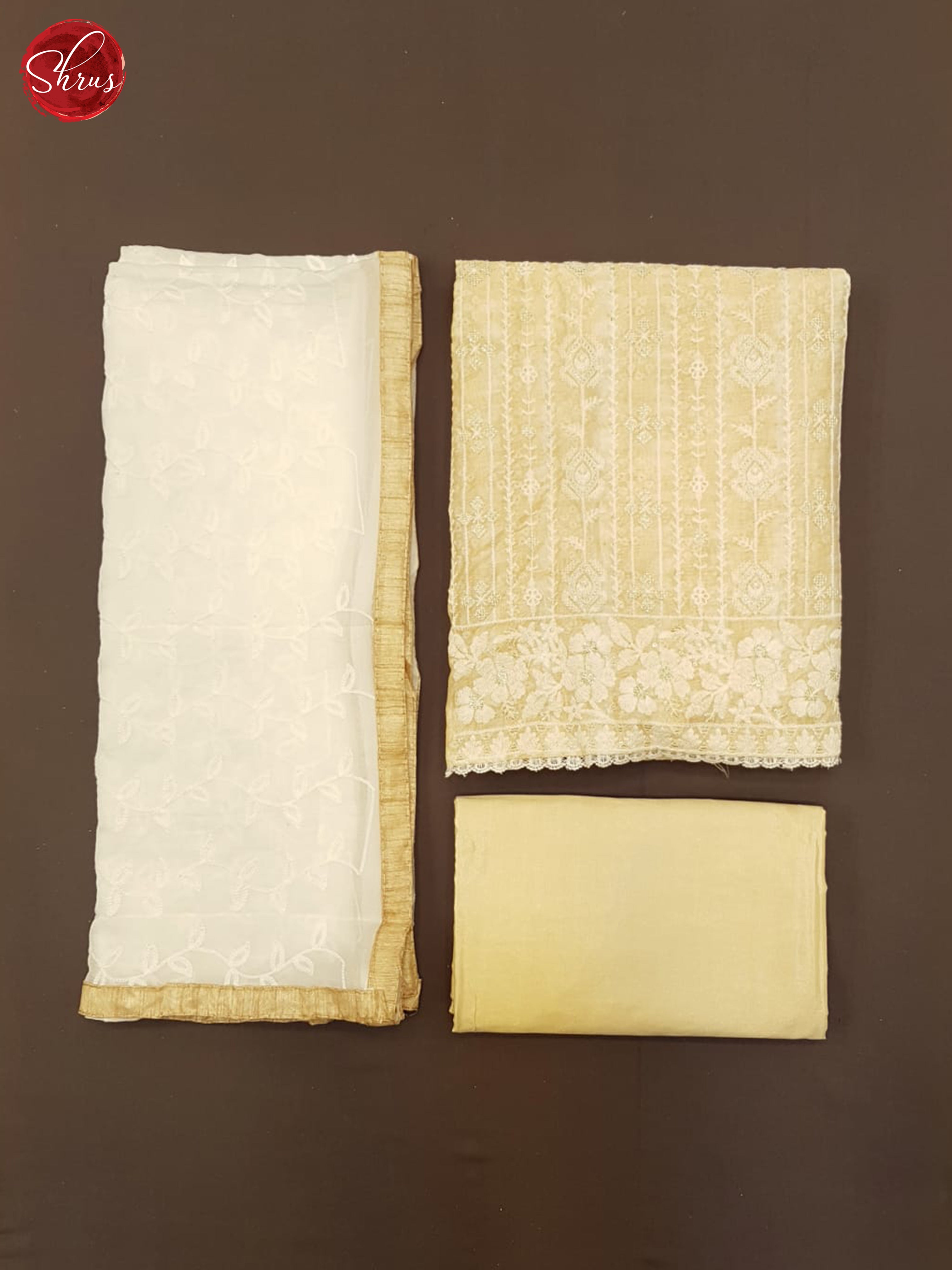 Beige & Cream - Cotton Salwar - Shop on ShrusEternity.com