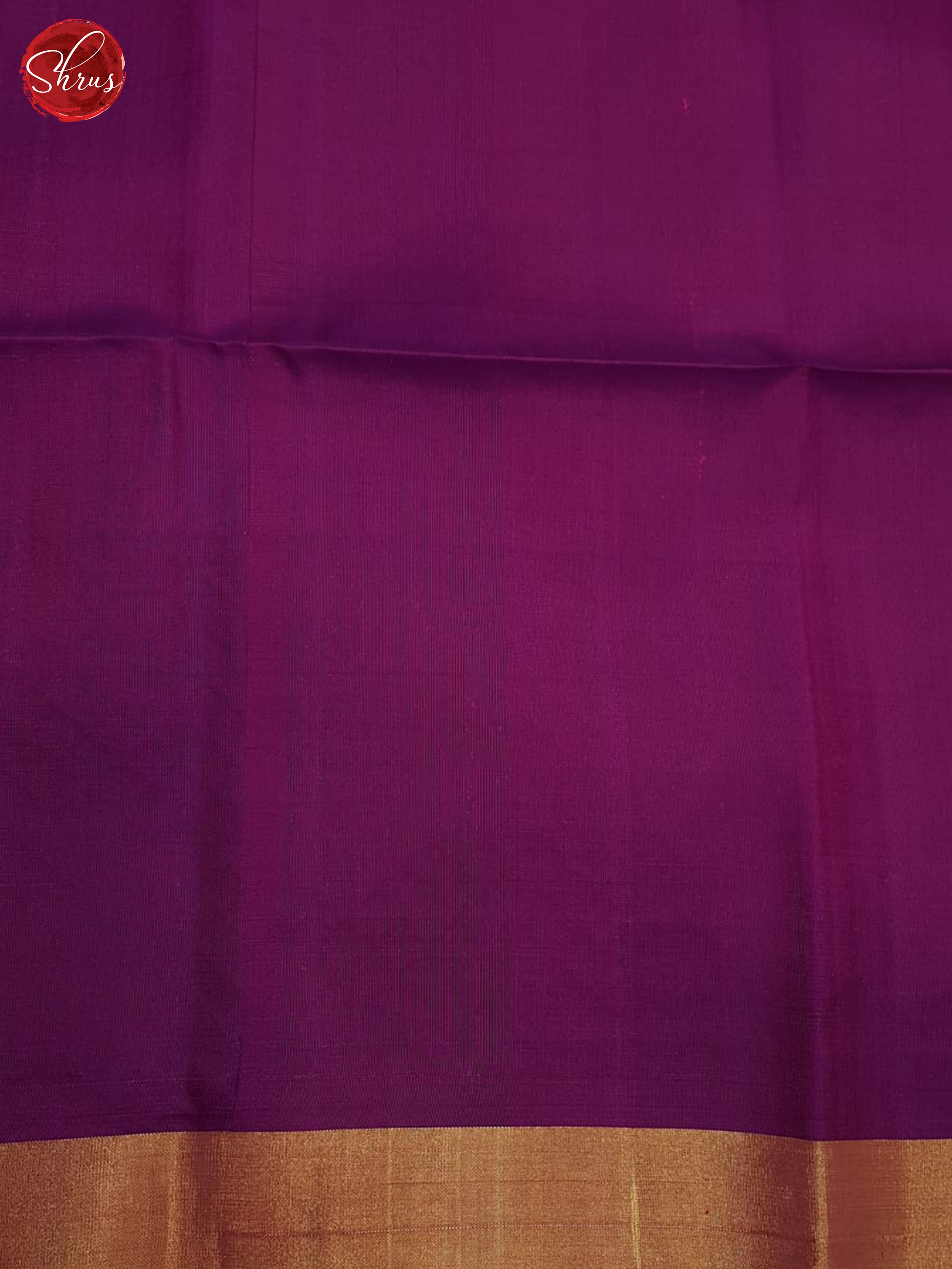 Green & Majenta - Soft silk Saree-5