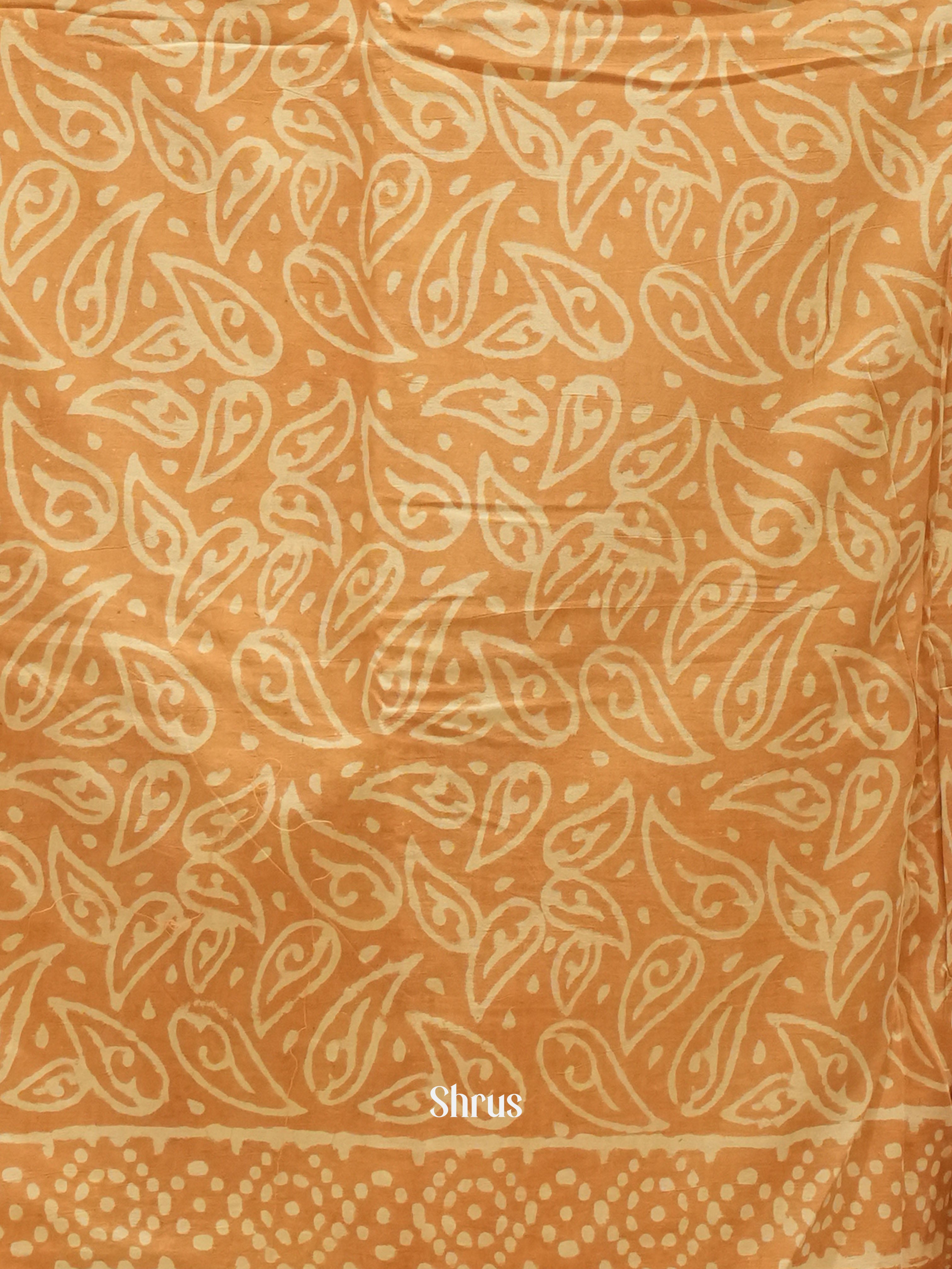 Soft Peach -Jaipur cotton - Shop on ShrusEternity.com