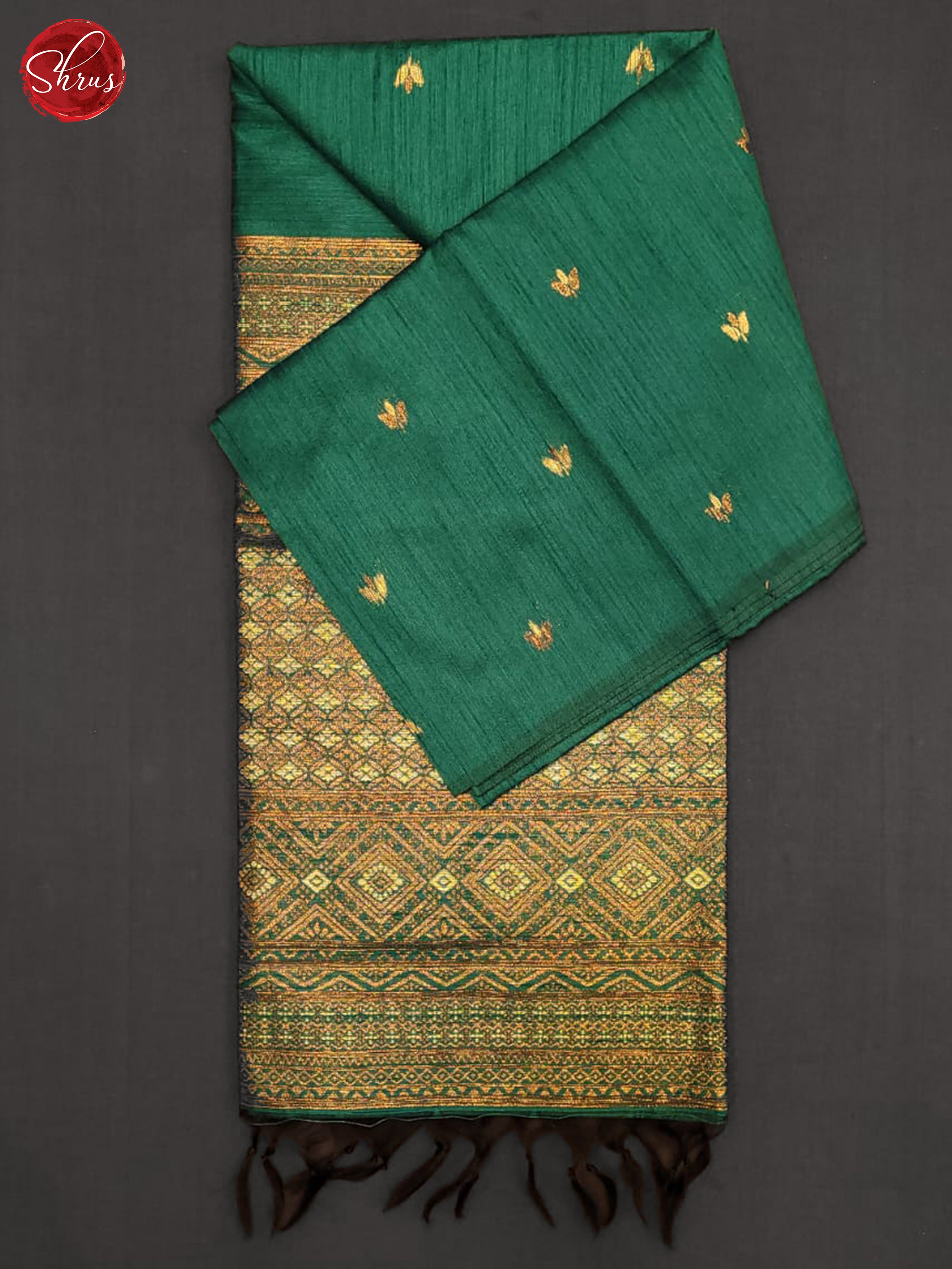 BDS19004 -Semi Rawsilk Saree - Shop on ShrusEternity.com