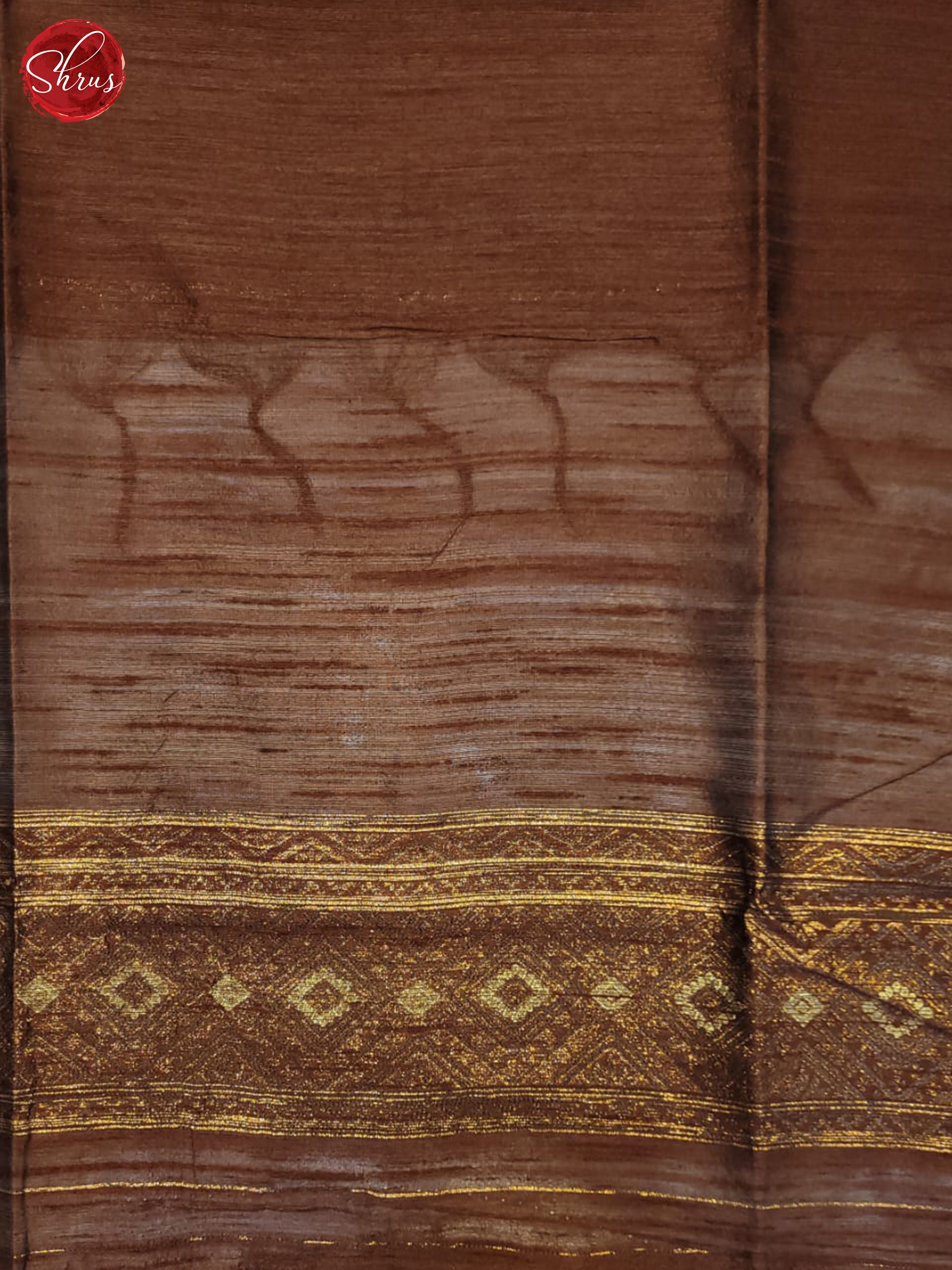 BDS19010 - Semi Raw Silk Saree - Shop on ShrusEternity.com