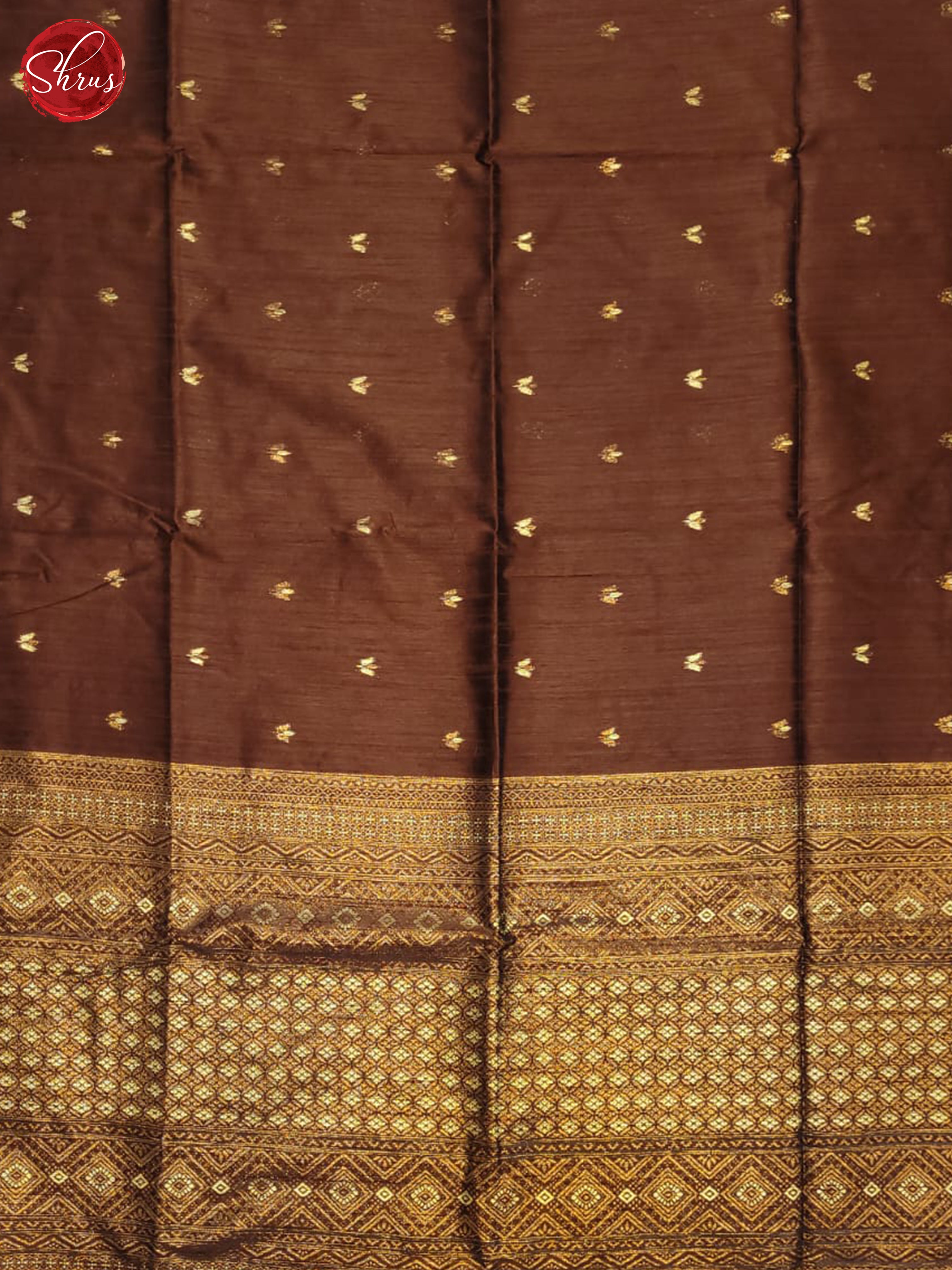 BDS19010 - Semi Raw Silk Saree - Shop on ShrusEternity.com
