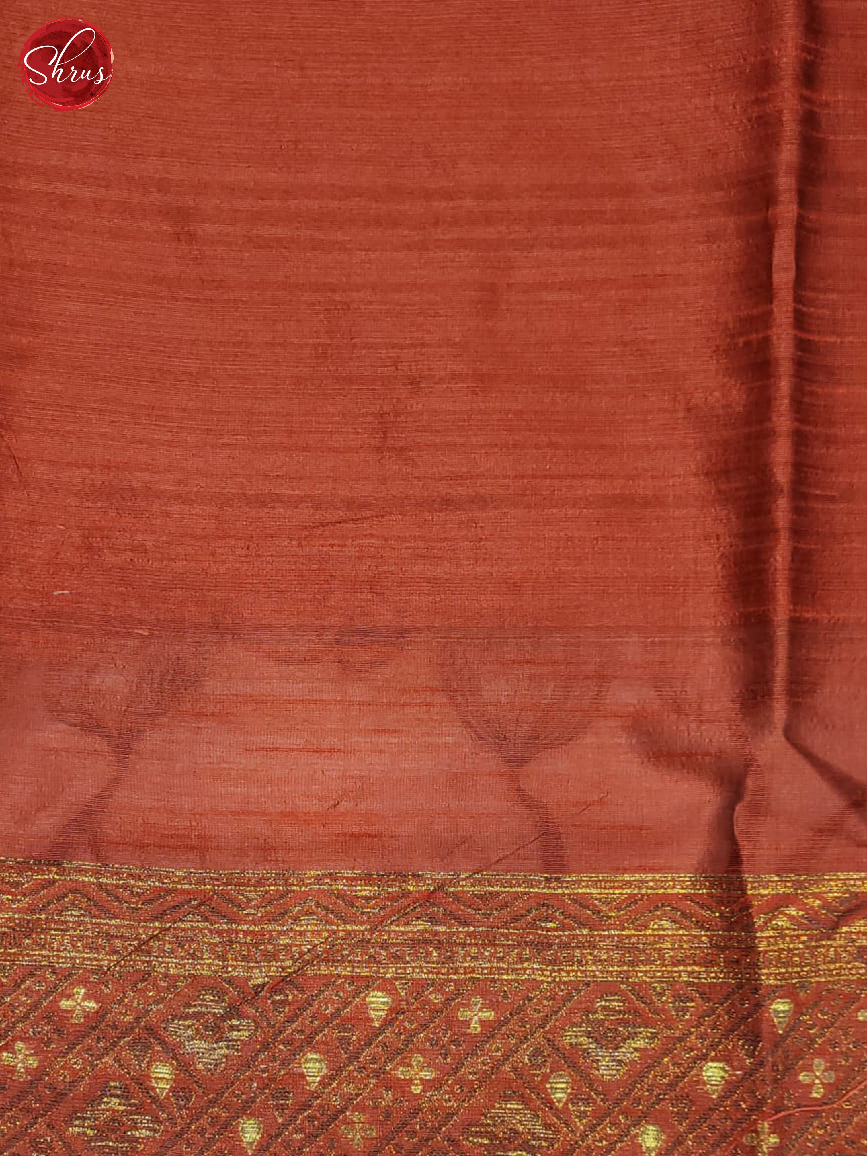BDS19031 - Semi Raw Silk Saree - Shop on ShrusEternity.com