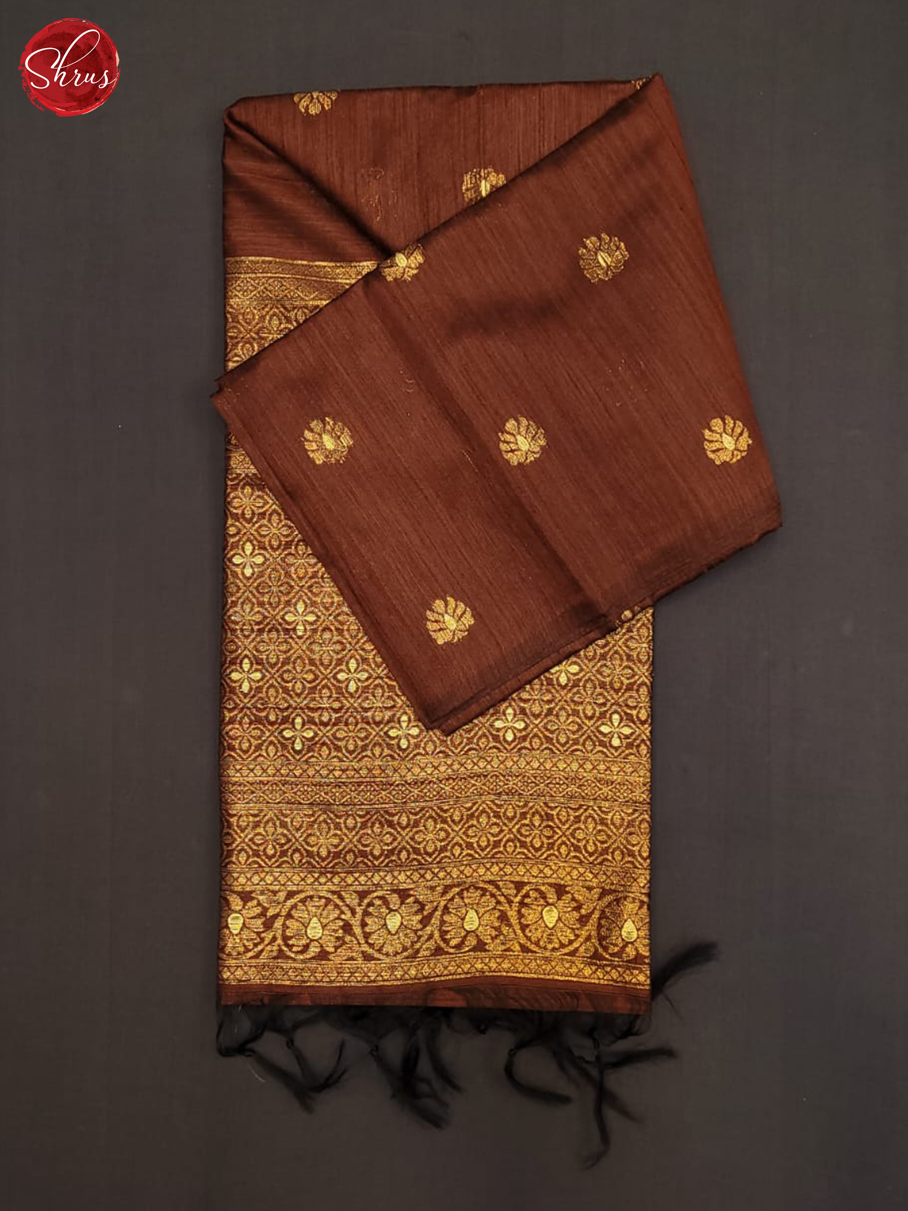 BDS19038 -Semi Rawsilk Saree - Shop on ShrusEternity.com