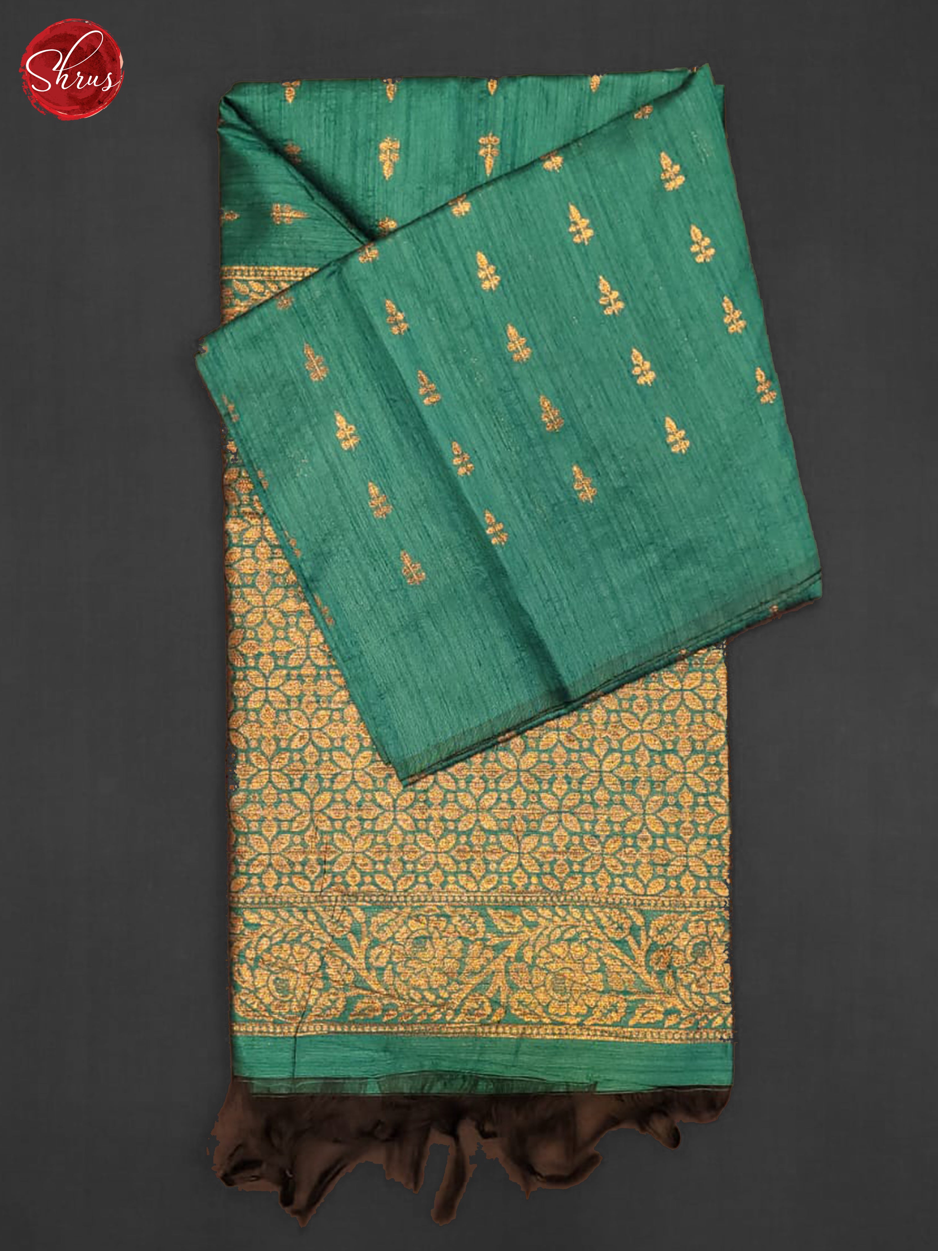 BDS19062 - Semi Raw silk Saree - Shop on ShrusEternity.com