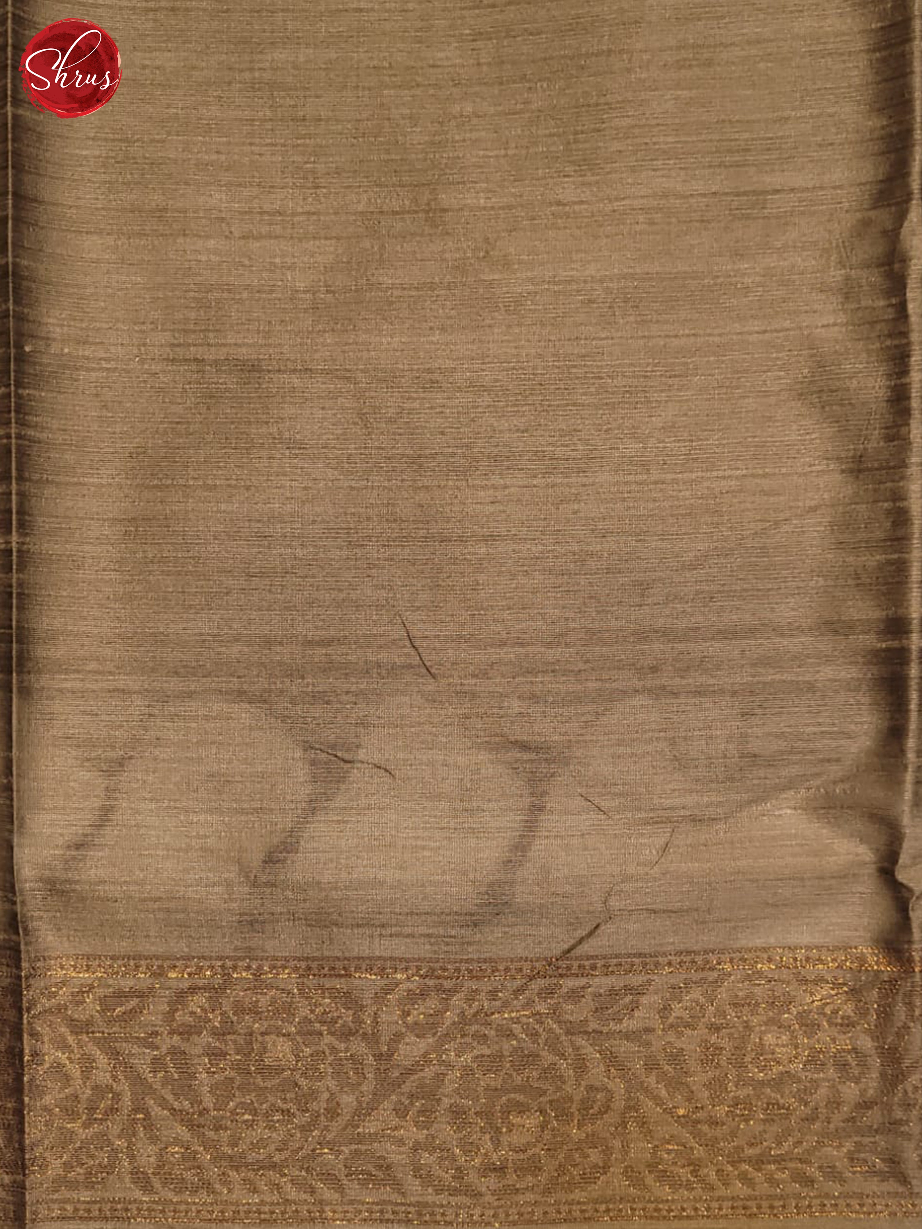 BDS19065 - Semi Raw silk Saree - Shop on ShrusEternity.com