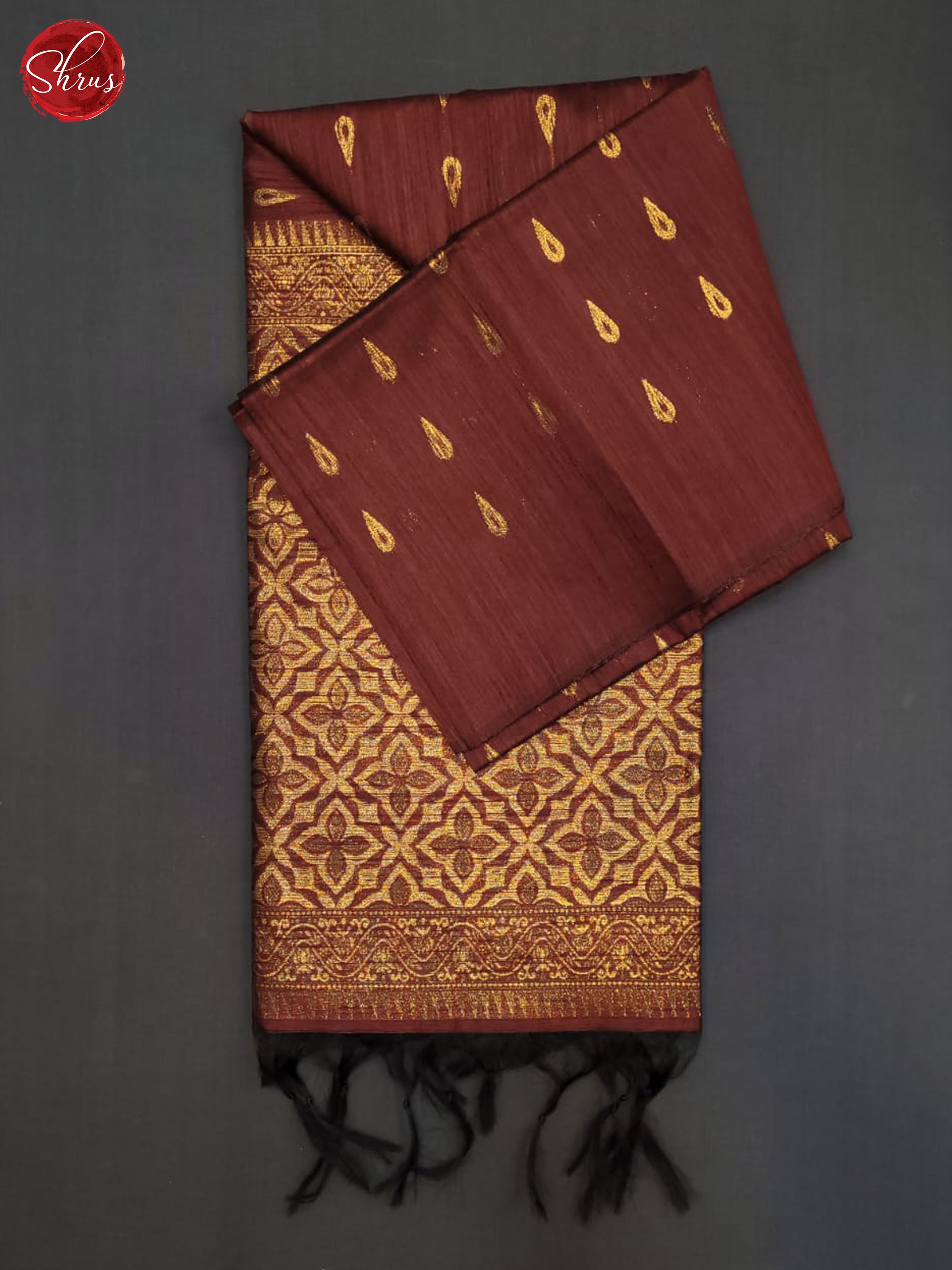 BDS19087 - Semi Rawsilk Saree - Shop on ShrusEternity.com