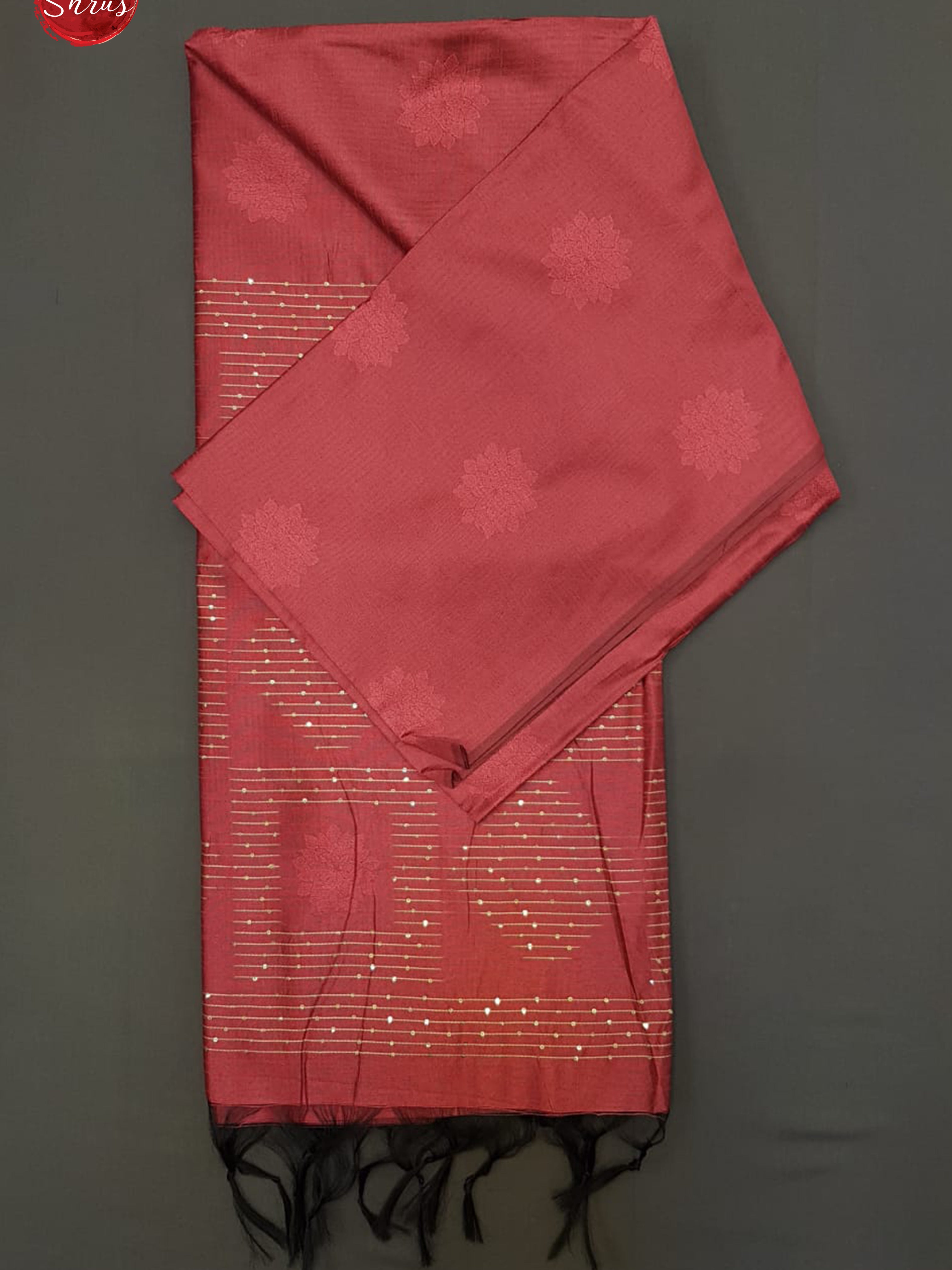Pink(Single Tone)- Semi Raw Silk Saree - Shop on ShrusEternity.com