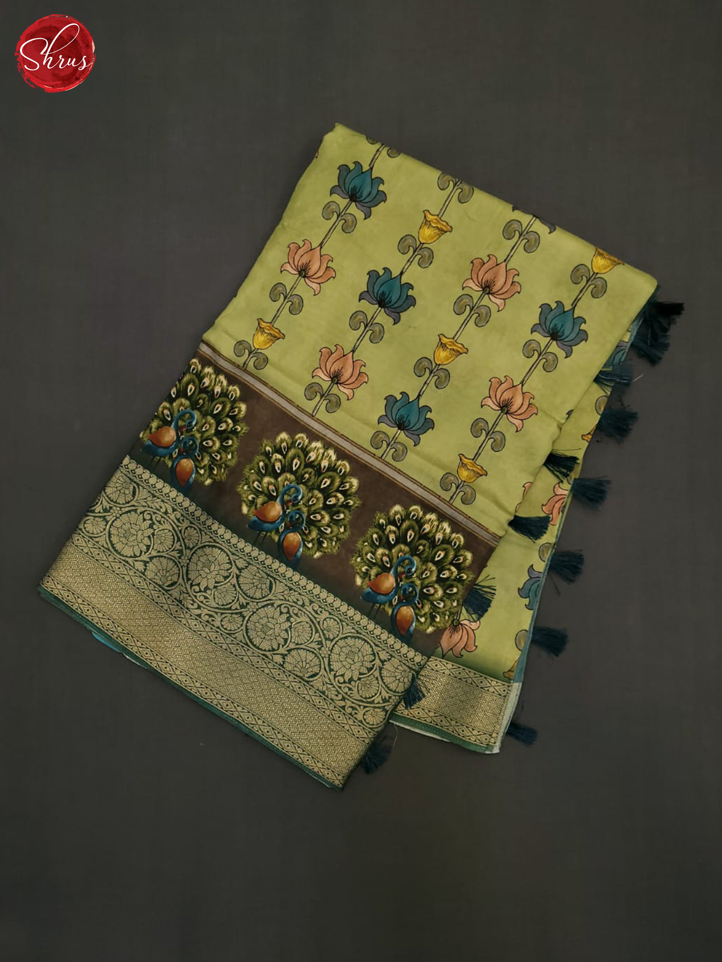 BDS21319 - Semi crepe Saree - Shop on ShrusEternity.com